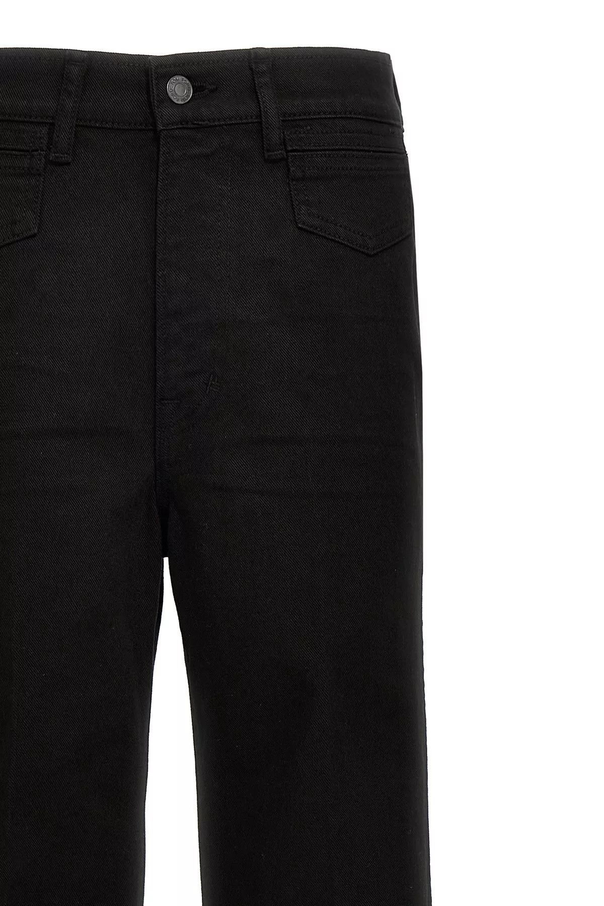 'Stretch Twill Denim Wide Flare' jeans