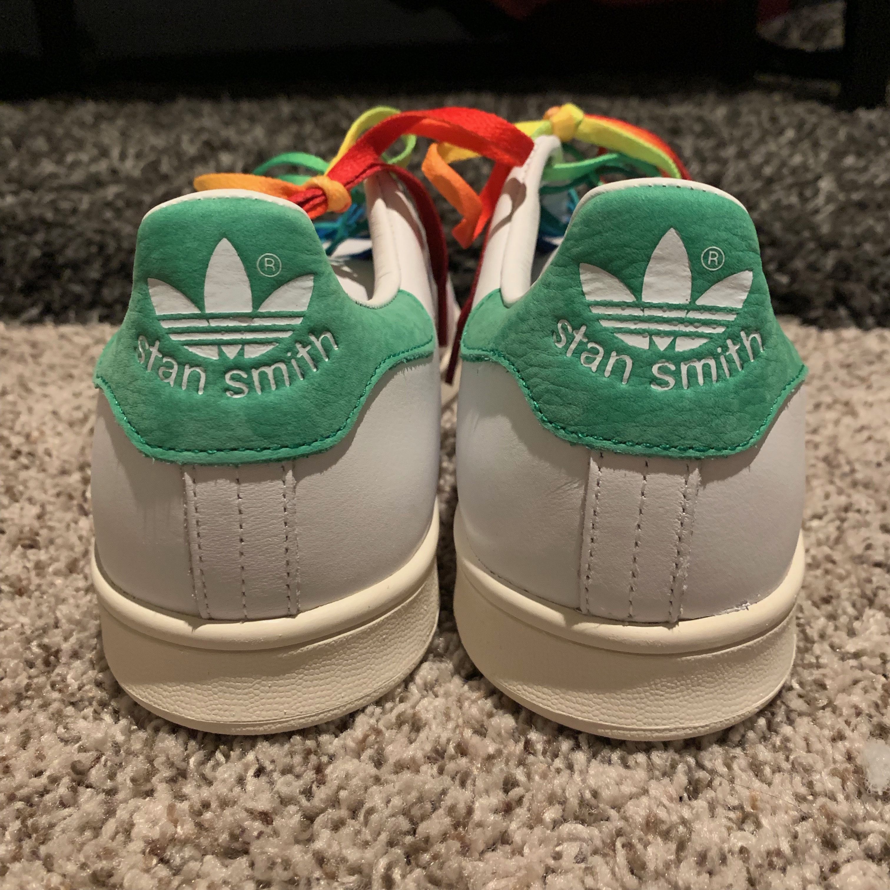 Adidas Adidas Stan Smith Gay Pride Shoes White Rainbow Grailed