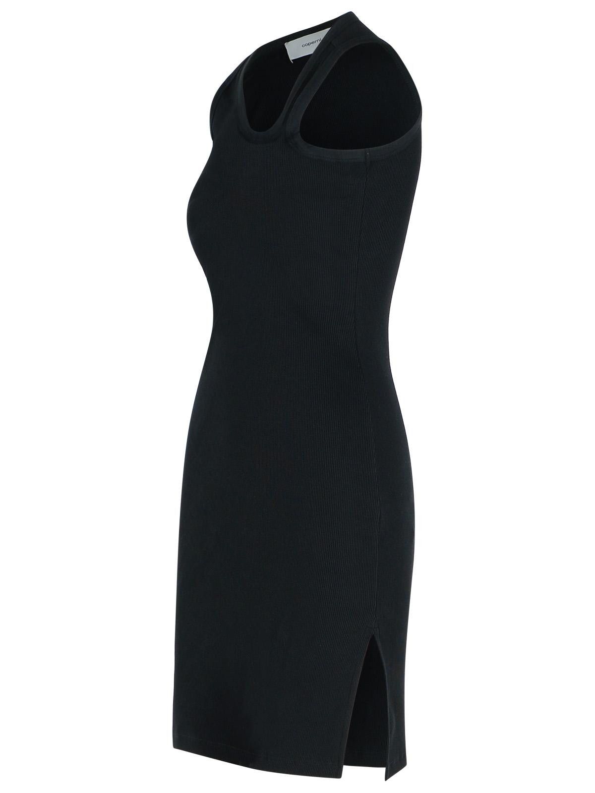 Coperni COPERNI 'Clip' Black Cotton Dress Size XS / US 0-2 / IT 36-38 - 2 Thumbnail