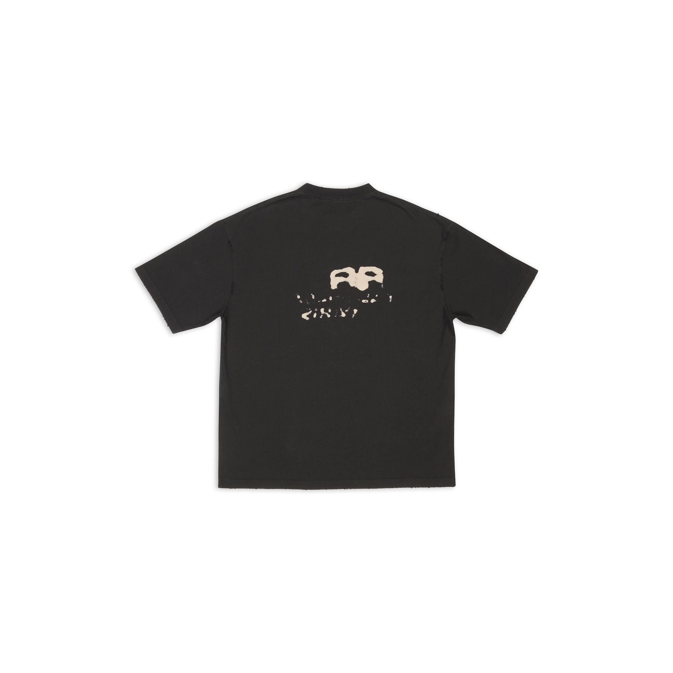 Balenciaga Hand-drawn BB Icon T-Shirt in Black Size US L / EU 52-54 / 3 - 2 Thumbnail