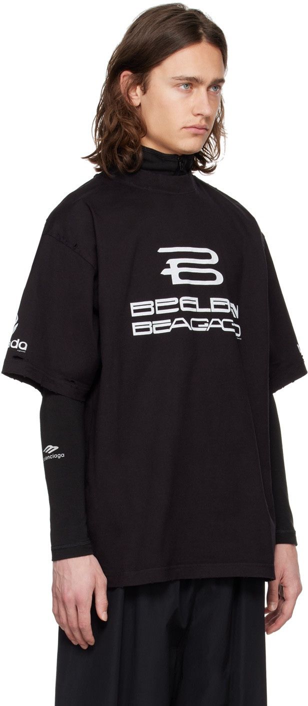 Balenciaga Black AI Generated Iside out T-Shirt Size US XXL / EU 58 / 5 - 3 Thumbnail