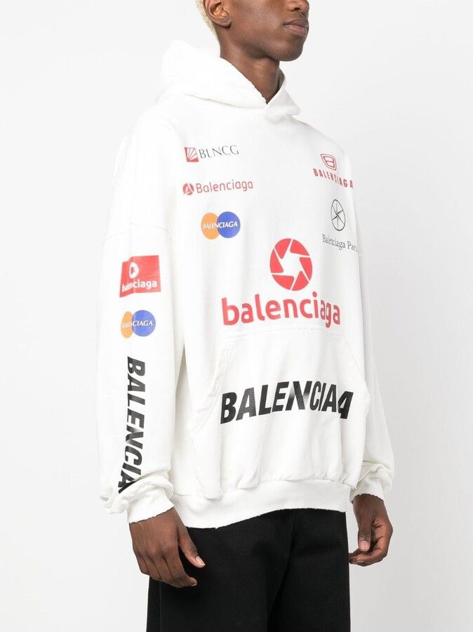 Balenciaga Top League oversized hoodie Size US M / EU 48-50 / 2 - 3 Thumbnail