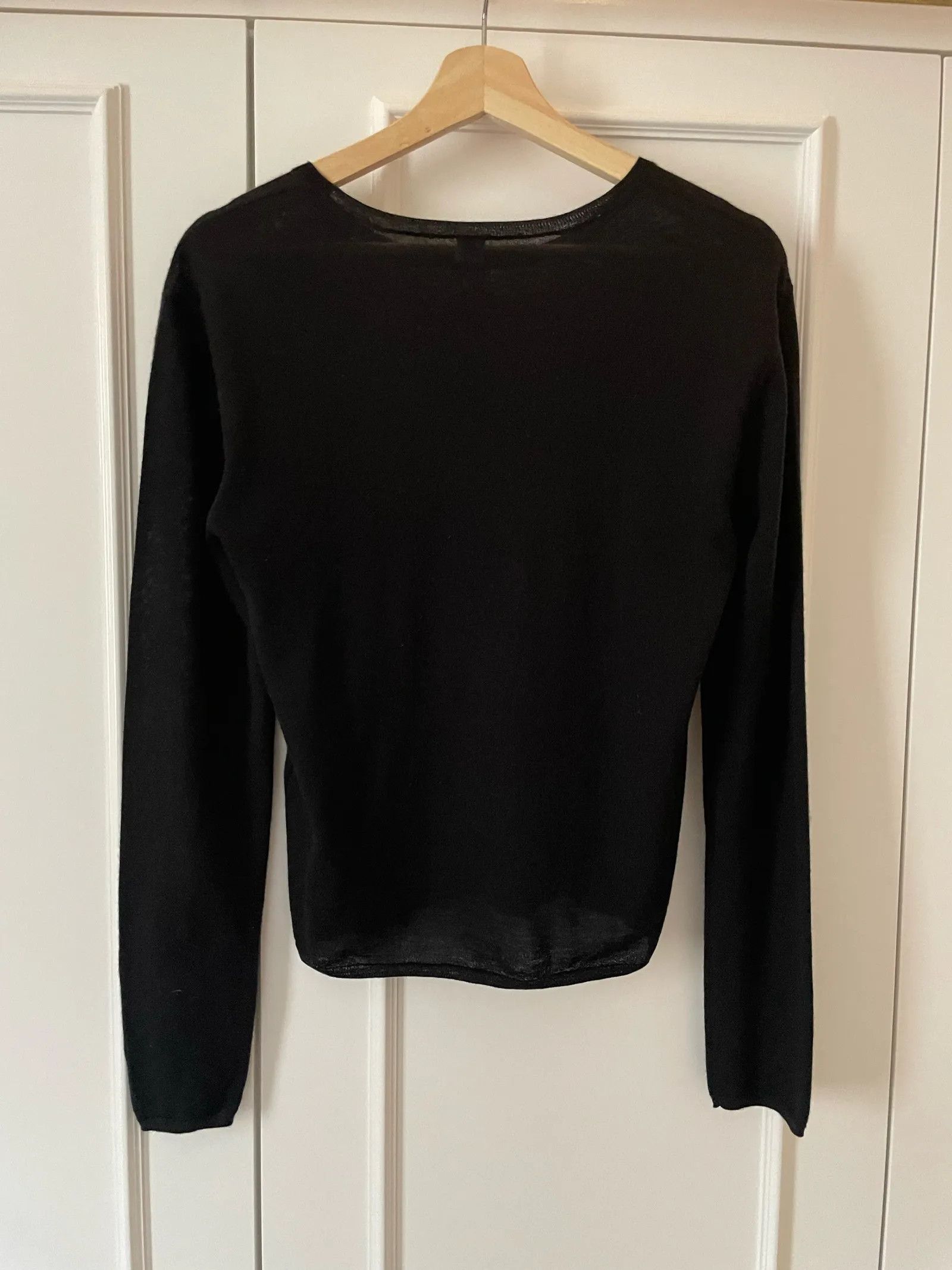 Toteme Toteme Thin cashmere top Sweater Size L / US 10 / IT 46 - 3 Thumbnail
