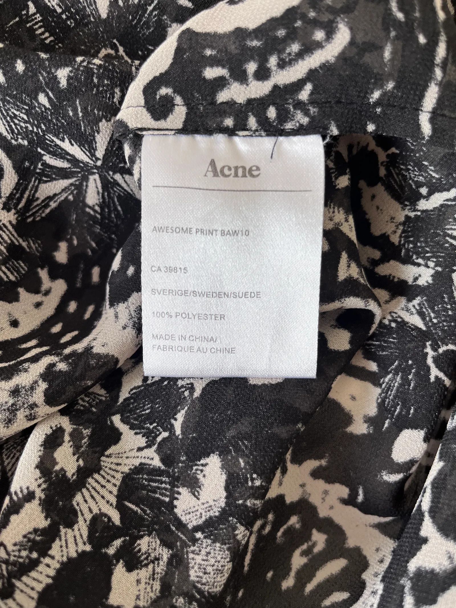 Acne Studios Acne Studios Blouse Size XS / US 0-2 / IT 36-38 - 3 Thumbnail