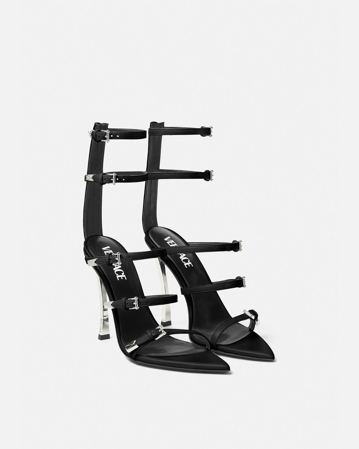Versace Pin-Point Sandals Size US 7.5 / IT 37.5 - 2 Thumbnail