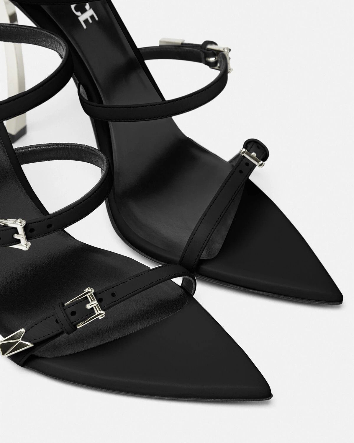 Versace Pin-Point Sandals Size US 7.5 / IT 37.5 - 3 Thumbnail