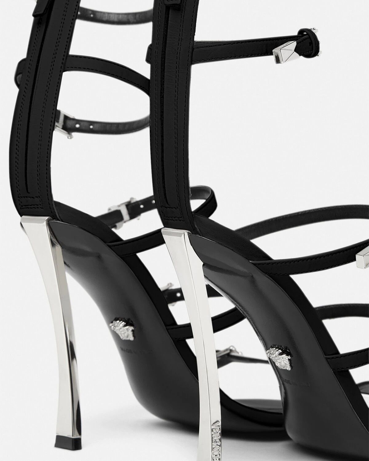 Versace Pin-Point Sandals Size US 9 / IT 39 - 4 Thumbnail
