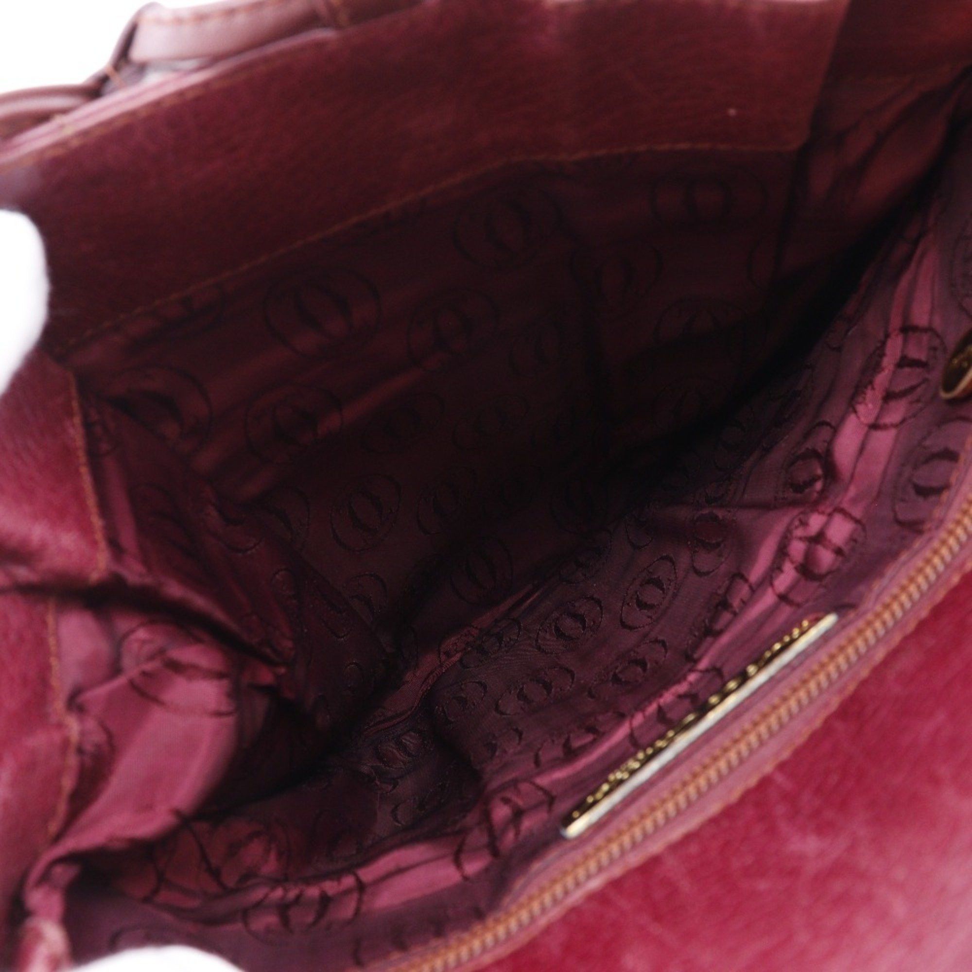 Cartier Cartier Must Line Shoulder Bag Leather Bordeaux A5 Type Women's Size ONE SIZE - 6 Thumbnail