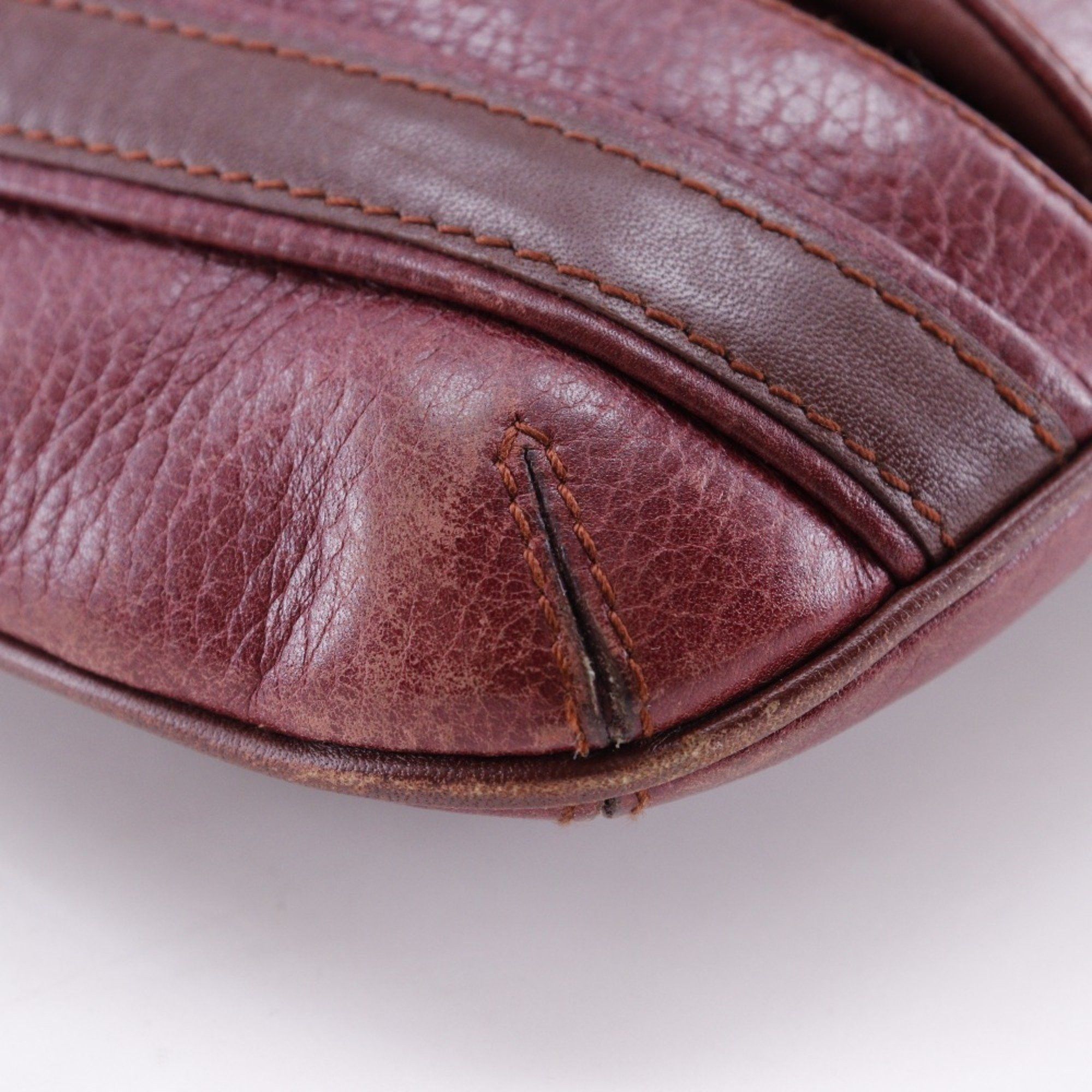 Cartier Cartier Must Line Shoulder Bag Leather Bordeaux A5 Type Women's Size ONE SIZE - 4 Thumbnail