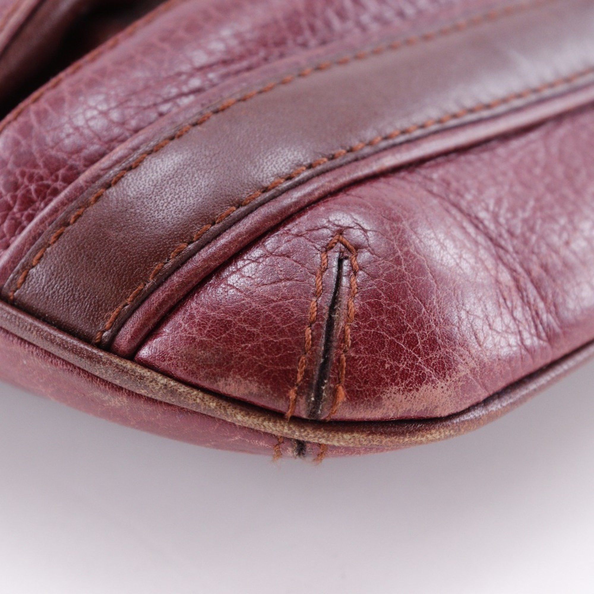 Cartier Cartier Must Line Shoulder Bag Leather Bordeaux A5 Type Women's Size ONE SIZE - 5 Thumbnail