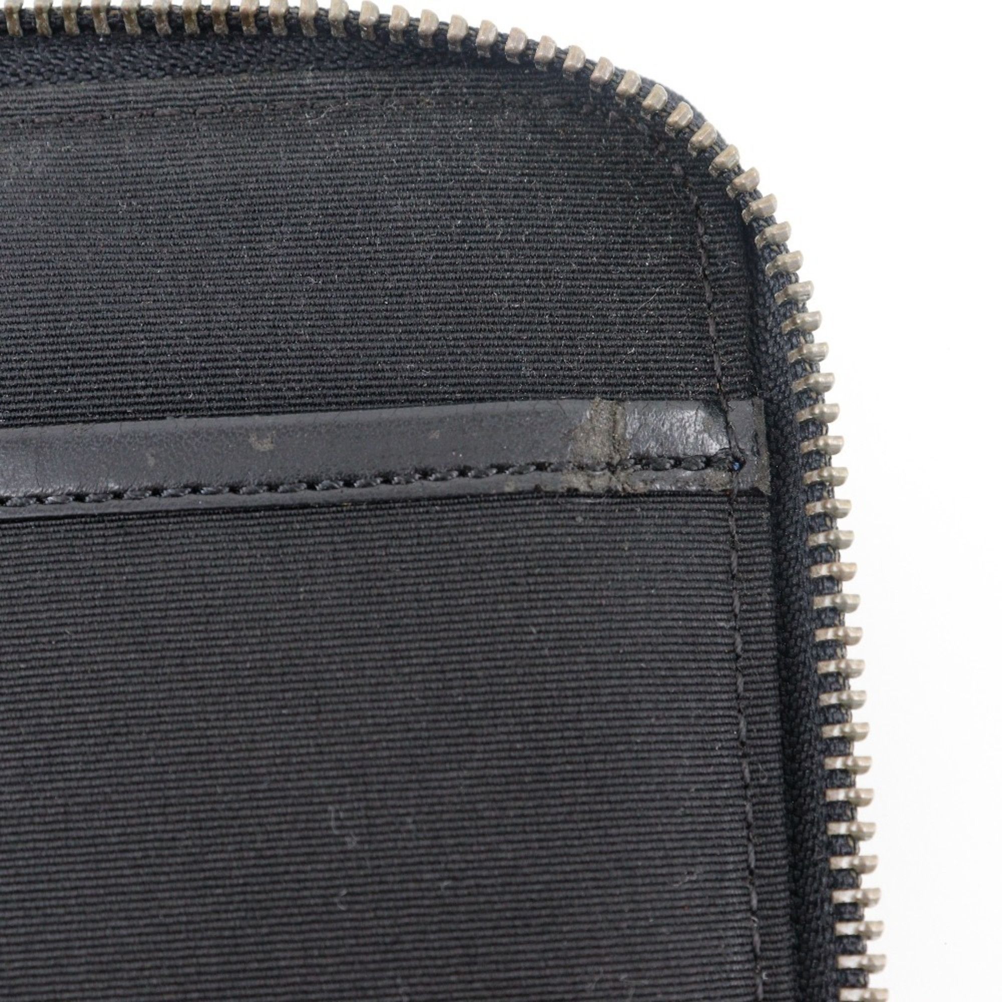Coach COACH Tablet Case Clutch Bag Punching Leather Blue A5 Double Unisex Size ONE SIZE - 8 Thumbnail