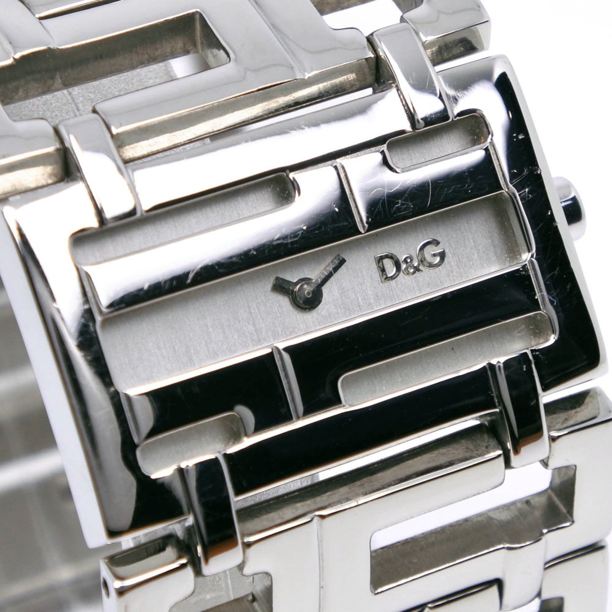 Dolce & Gabbana Dolce & Gabbana EDDIE Watch Stainless Steel Quartz Analog Display Silver Dial Women's Size ONE SIZE - 3 Thumbnail