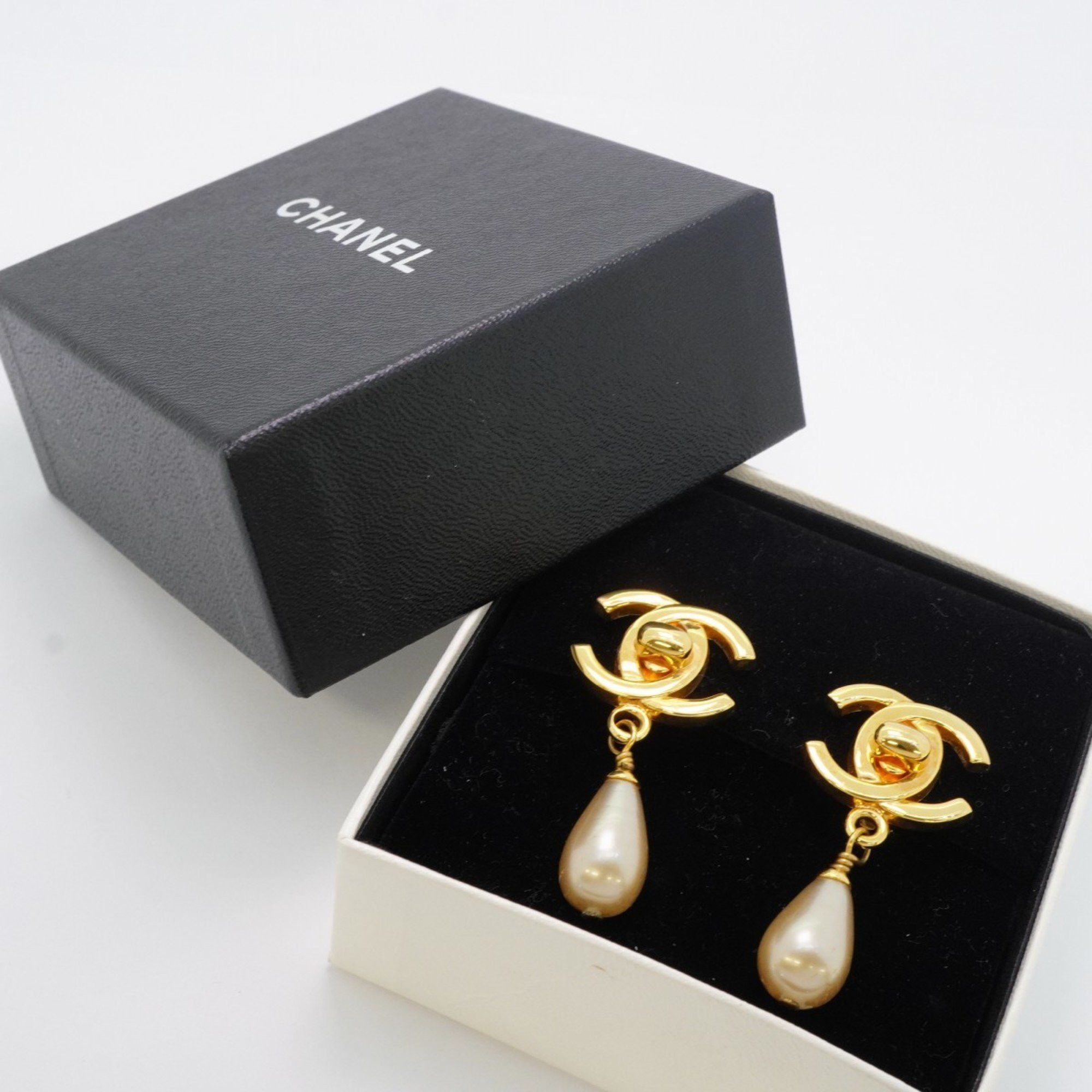 Chanel Chanel Coco Mark earring Size ONE SIZE - 10 Thumbnail