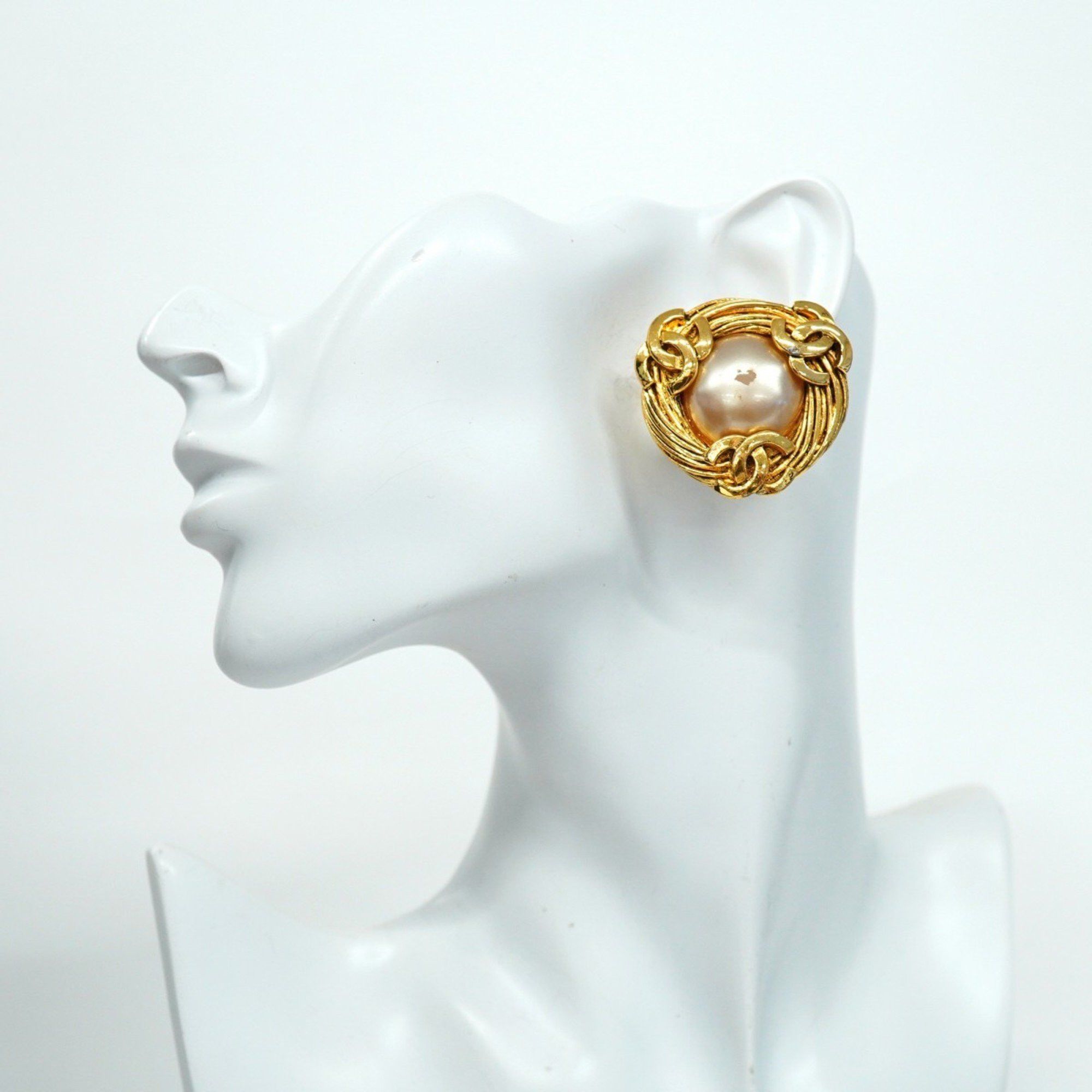 Chanel Chanel Coco Mark earring Size ONE SIZE - 4 Thumbnail