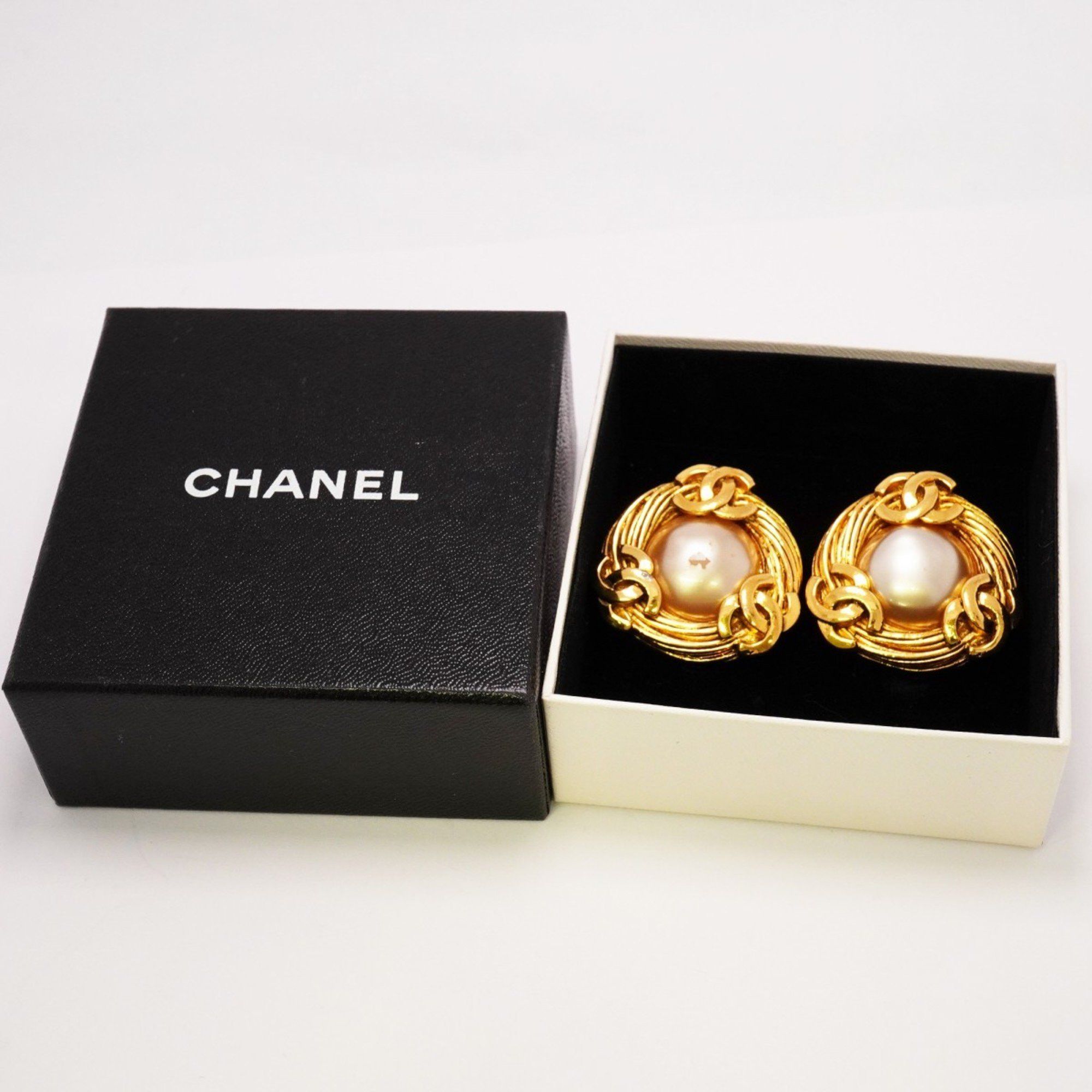Chanel Chanel Coco Mark earring Size ONE SIZE - 10 Thumbnail