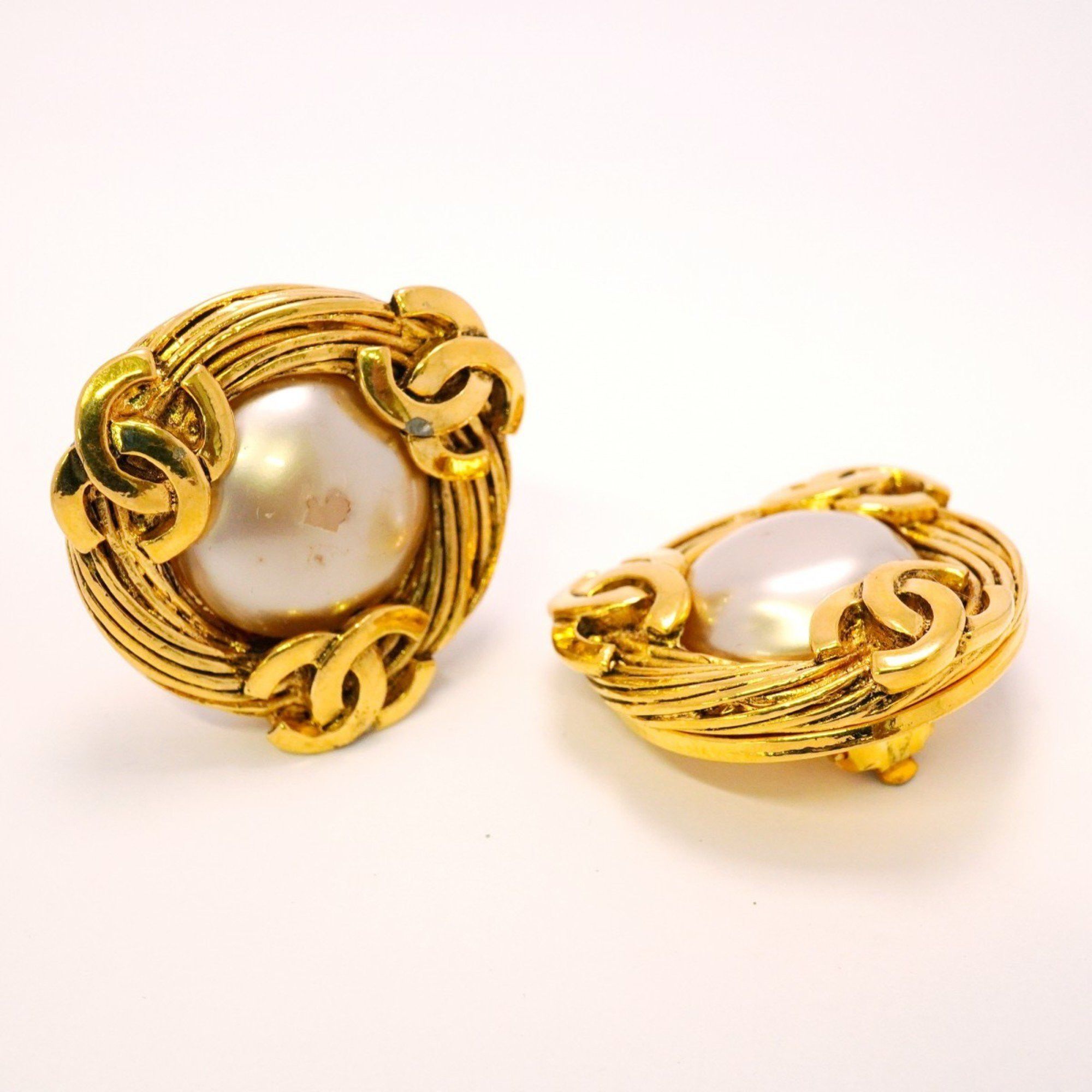 Chanel Chanel Coco Mark earring Size ONE SIZE - 7 Thumbnail