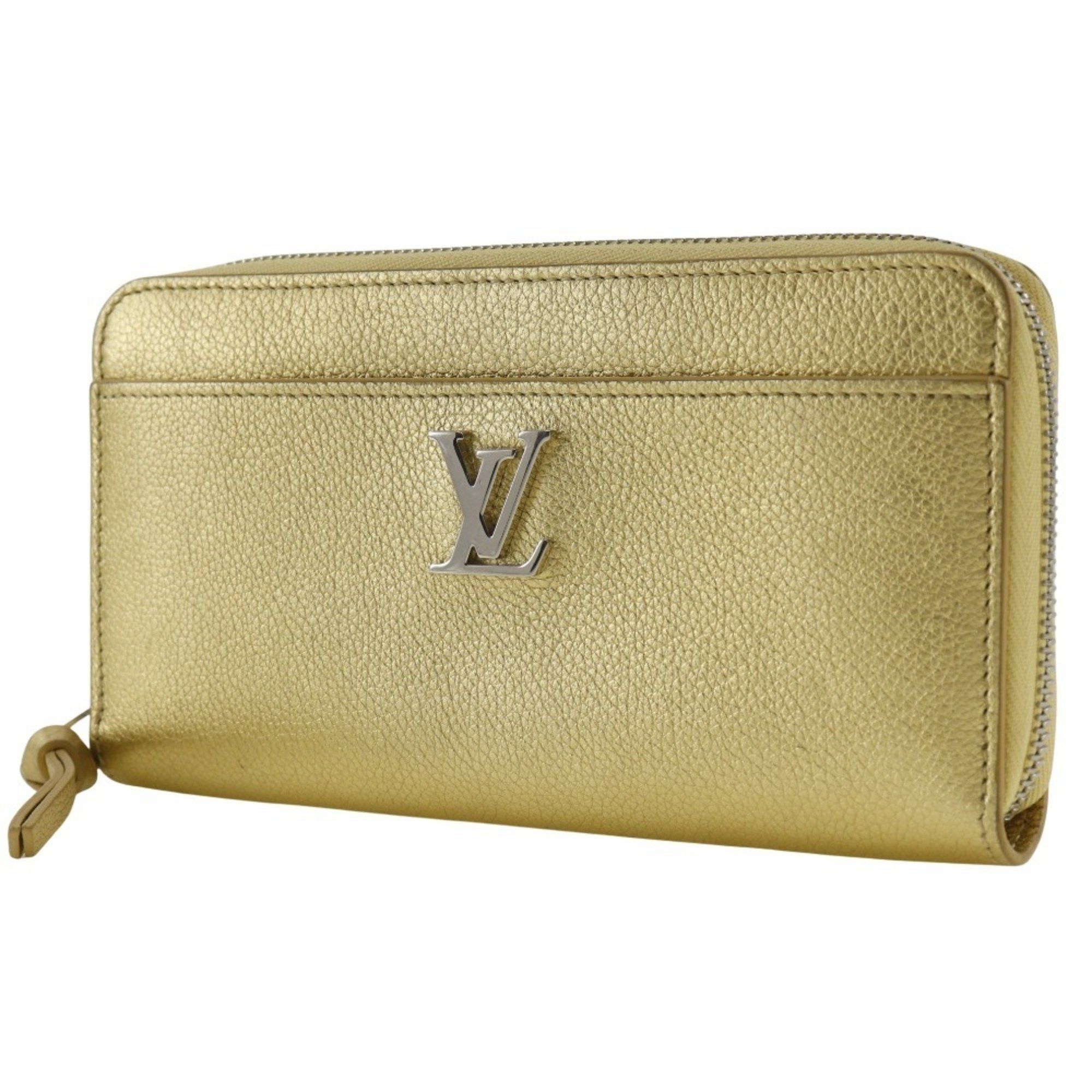 Louis Vuitton Louis Vuitton Zippy Rock Me Long Wallet Japan Limited Edition M69058 Grained Calf Leather 2019 Gold UB5109 Women's Size ONE SIZE - 2 Thumbnail