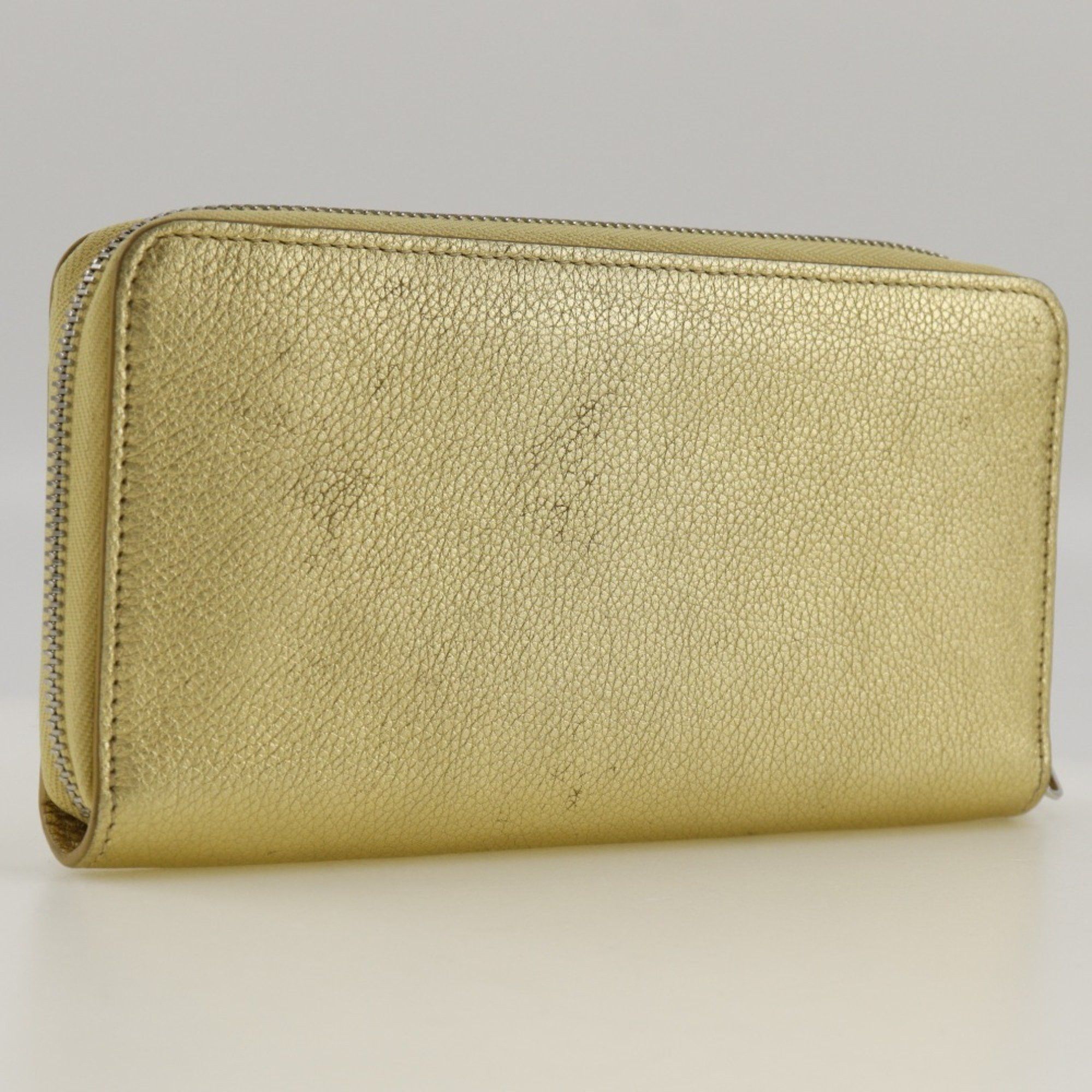 Louis Vuitton Louis Vuitton Zippy Rock Me Long Wallet Japan Limited Edition M69058 Grained Calf Leather 2019 Gold UB5109 Women's Size ONE SIZE - 3 Thumbnail