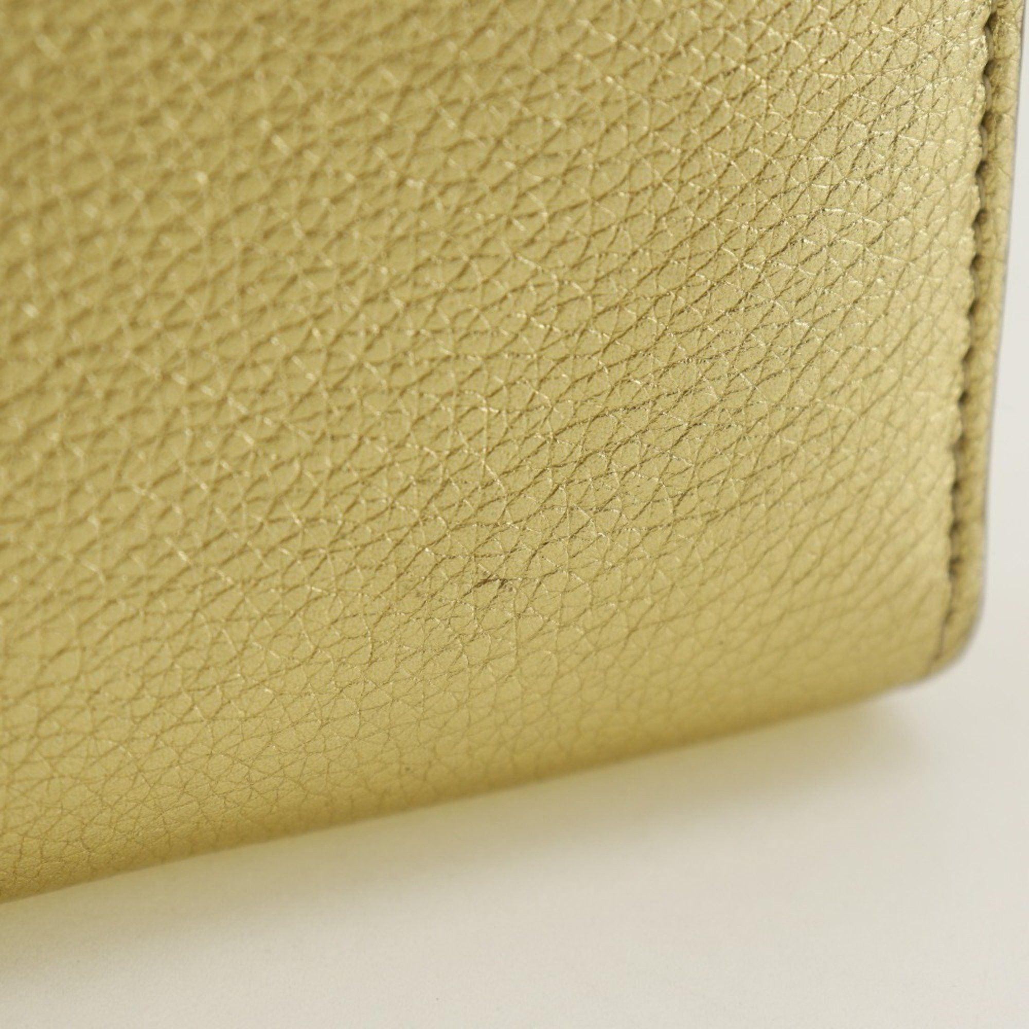 Louis Vuitton Louis Vuitton Zippy Rock Me Long Wallet Japan Limited Edition M69058 Grained Calf Leather 2019 Gold UB5109 Women's Size ONE SIZE - 11 Thumbnail