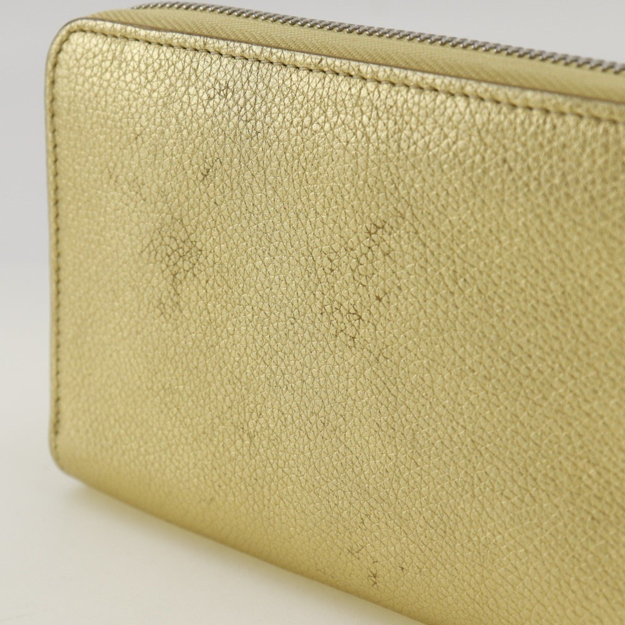 Louis Vuitton Louis Vuitton Zippy Rock Me Long Wallet Japan Limited Edition M69058 Grained Calf Leather 2019 Gold UB5109 Women's Size ONE SIZE - 8 Thumbnail