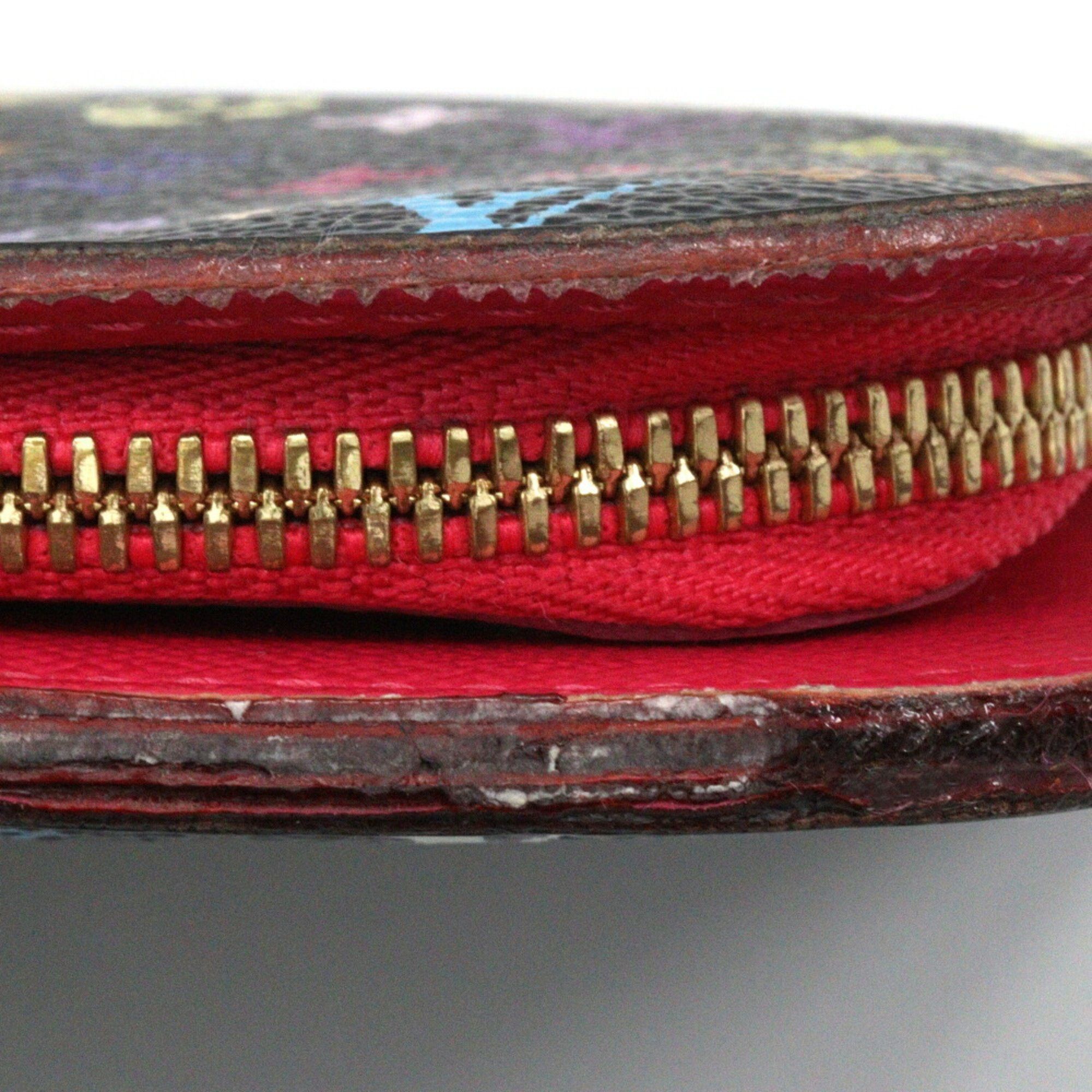 Louis Vuitton Louis Vuitton Portefeuille Unsolit Long Wallet M93754 Monogram Multicolor Grenard 2009 Black/Pink CA2079 Snap Button Portefeiulle Women's Size ONE SIZE - 8 Thumbnail