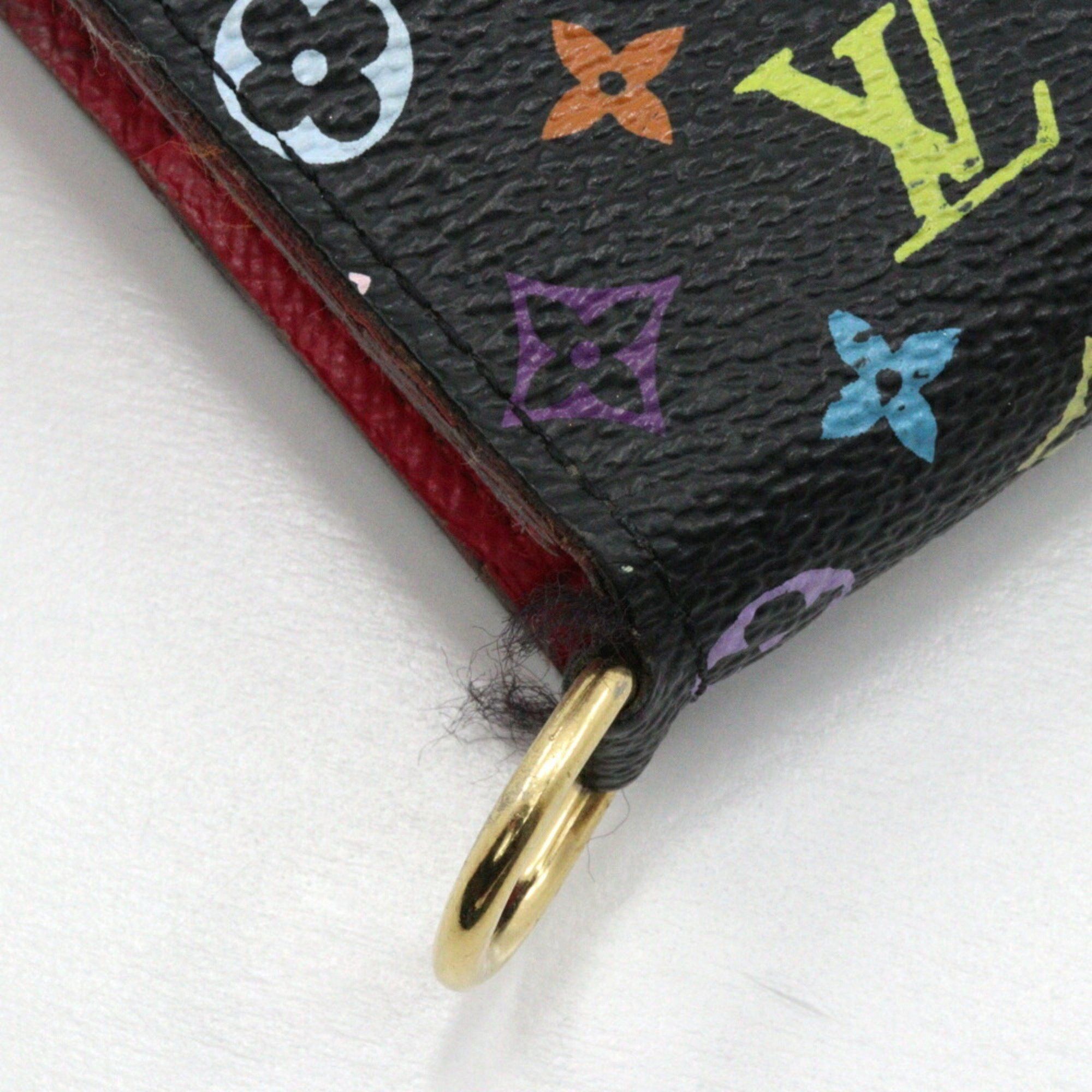 Louis Vuitton Louis Vuitton Portefeuille Unsolit Long Wallet M93754 Monogram Multicolor Grenard 2009 Black/Pink CA2079 Snap Button Portefeiulle Women's Size ONE SIZE - 4 Thumbnail