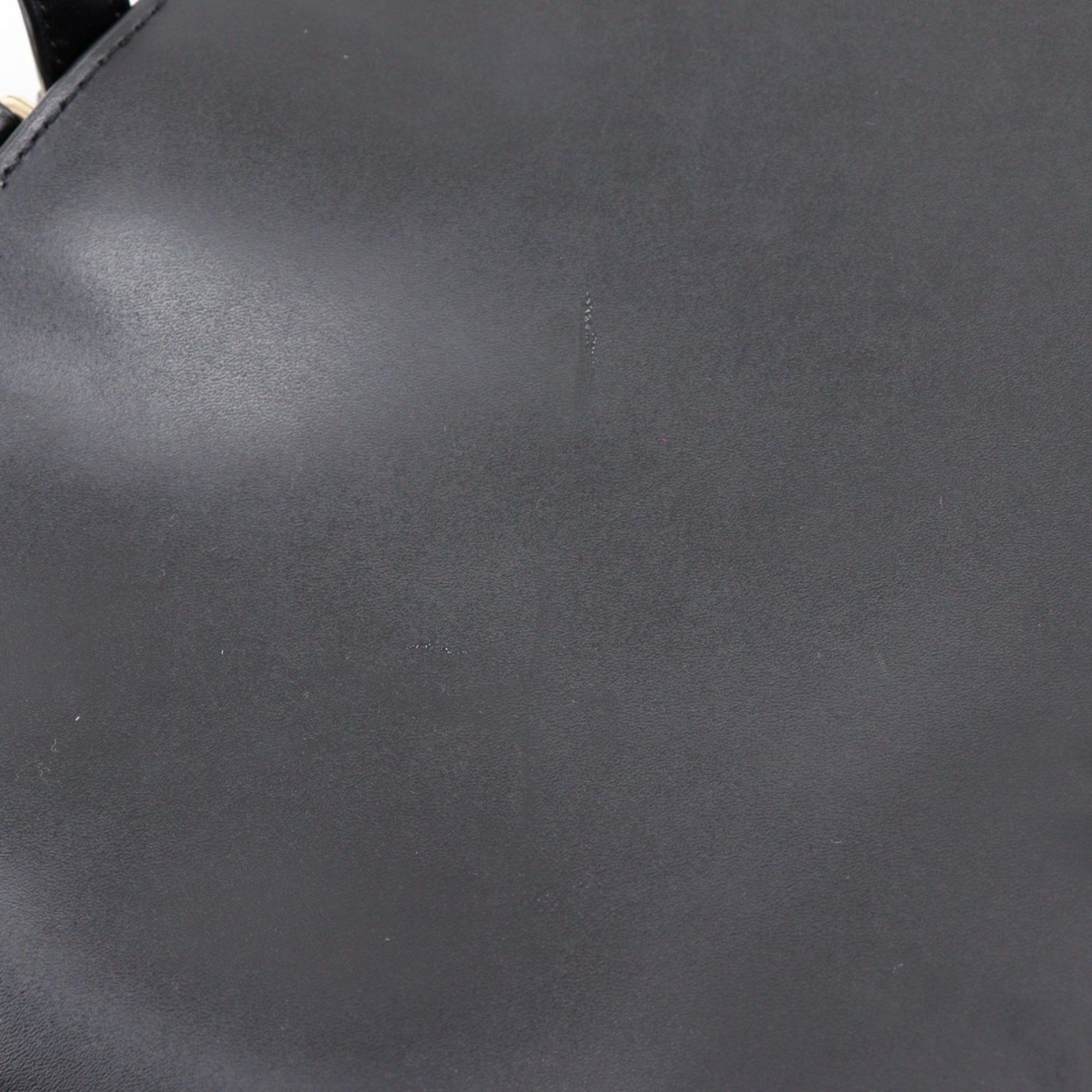 Michael Kors Michael Kors Tote Bag Leather Black Women's Size ONE SIZE - 8 Thumbnail