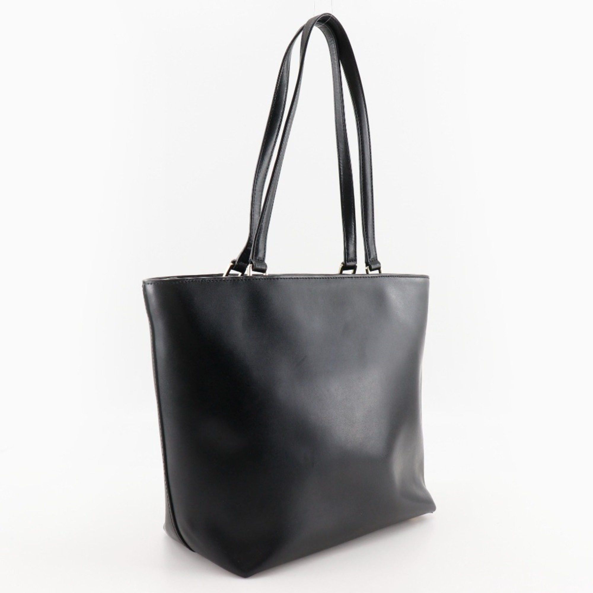 Michael Kors Michael Kors Tote Bag Leather Black Women's Size ONE SIZE - 3 Thumbnail