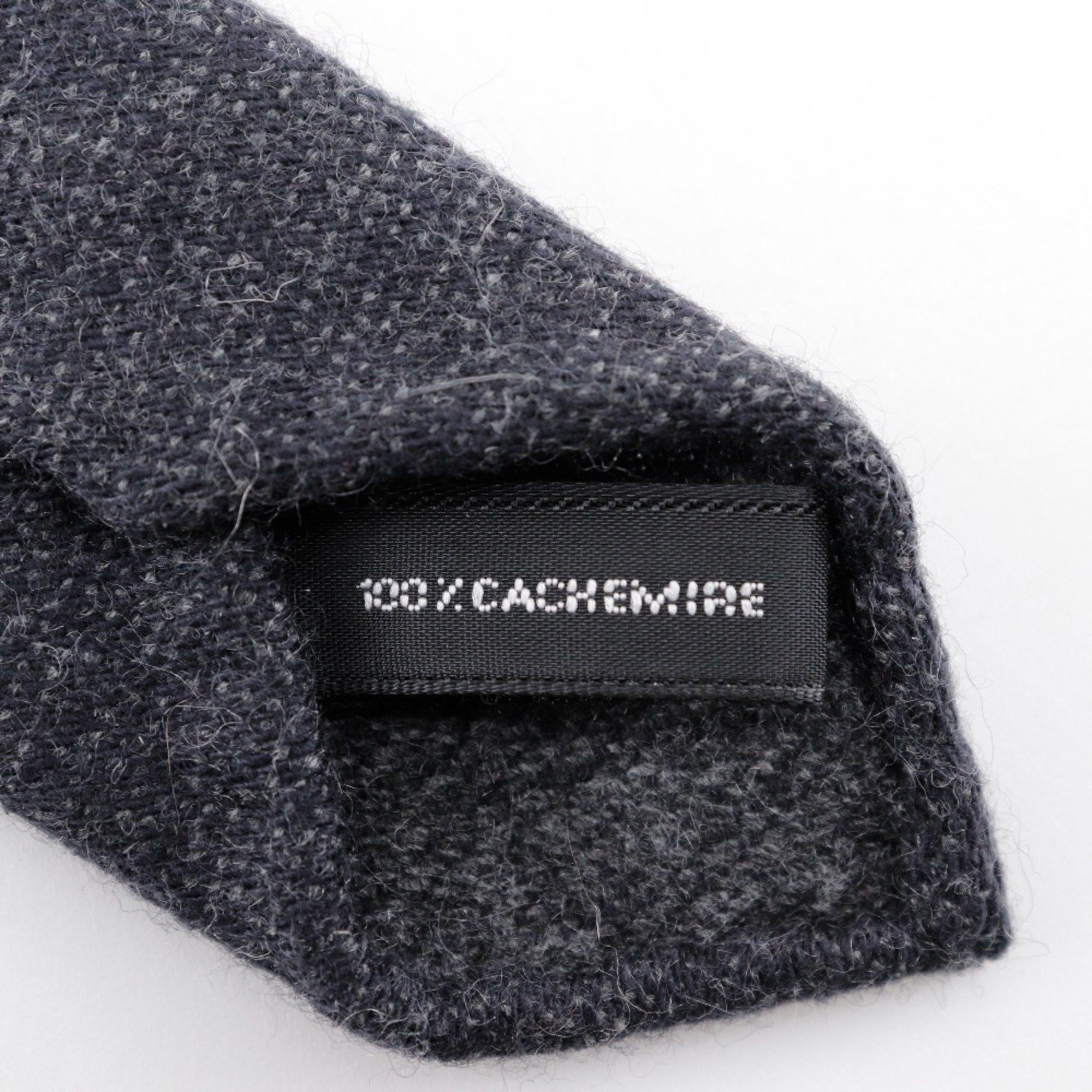 Hermes HERMES Cashmere Tie Grey Men's Size ONE SIZE - 5 Thumbnail
