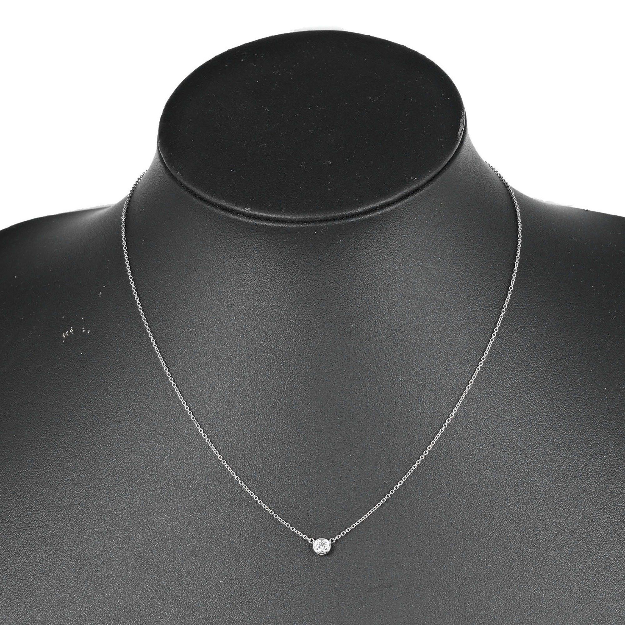Tiffany & Co. Tiffany & Co. By the Yard Necklace 0.19ct VS1/G/3EX Pt950 Platinum Diamond Approx. 2.55g Size ONE SIZE - 2 Thumbnail