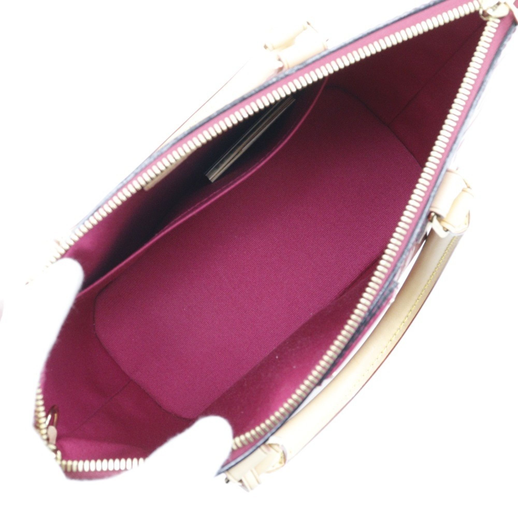 Louis Vuitton Louis Vuitton Montebello PM Handbag Shoulder M90166 Monogram Vernis Rose Andian 2014 Pink DR2174 2way A5 Double Women's Size ONE SIZE - 6 Thumbnail