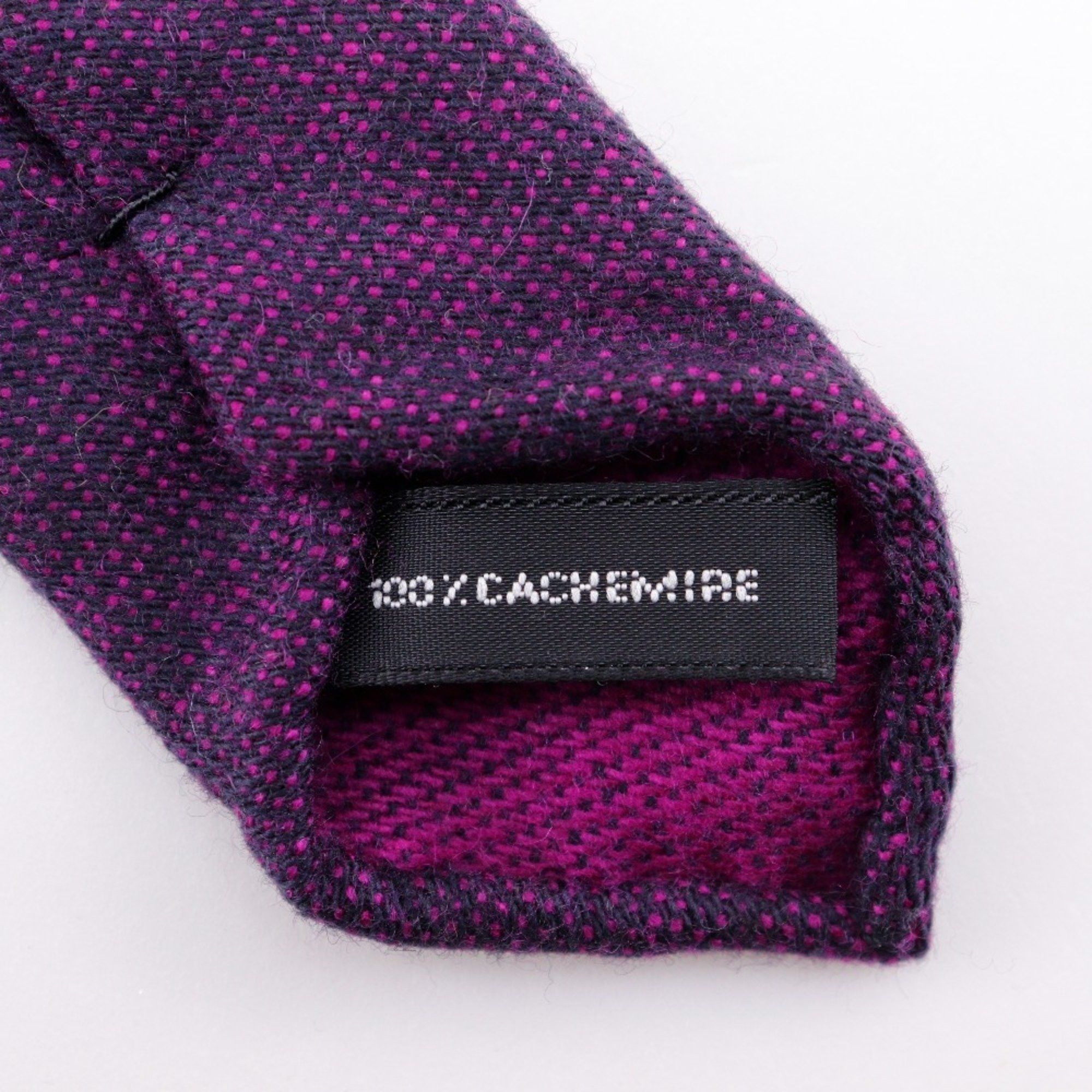 Hermes Hermes cashmere pink necktie for men Size ONE SIZE - 5 Thumbnail