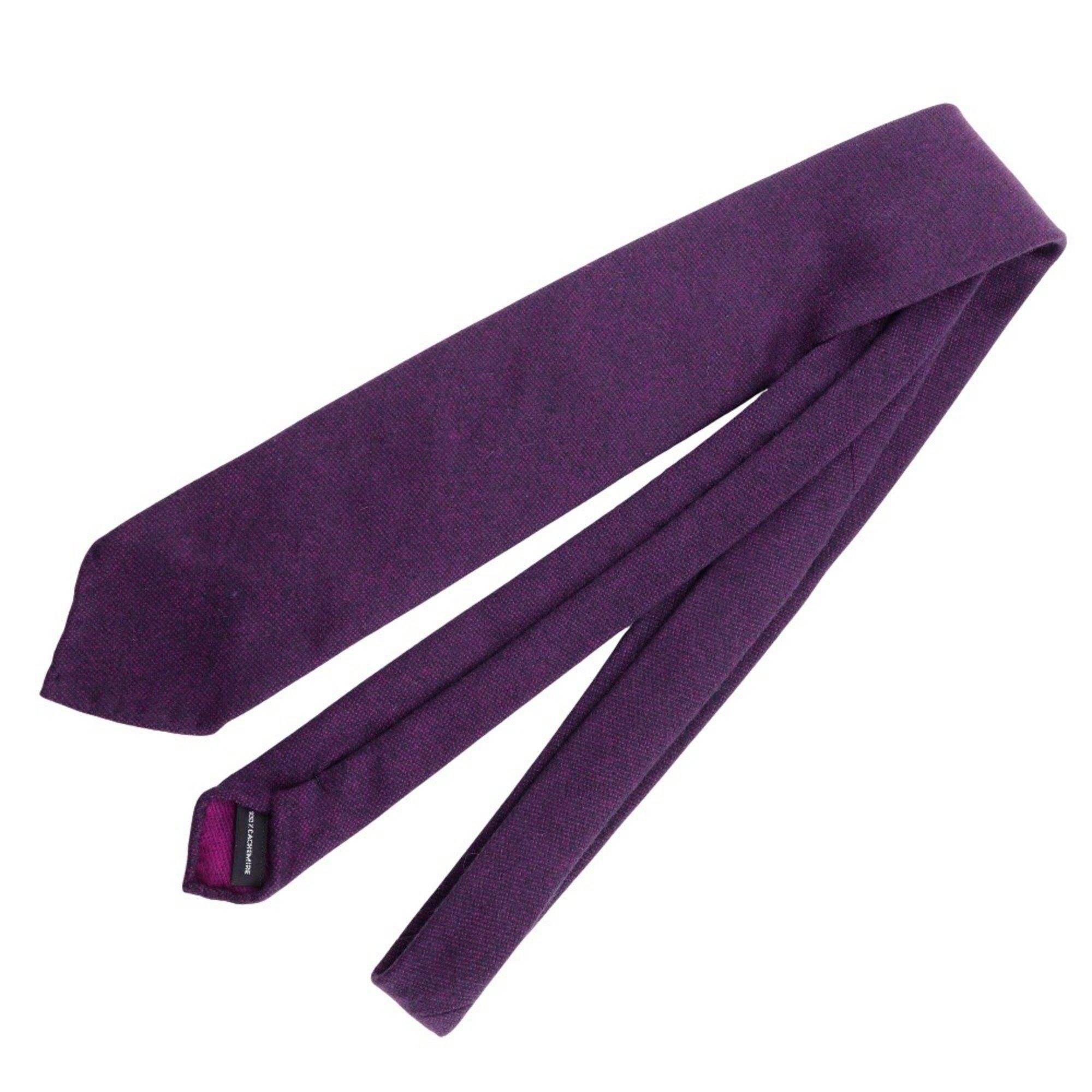 Hermes Hermes cashmere pink necktie for men Size ONE SIZE - 2 Thumbnail