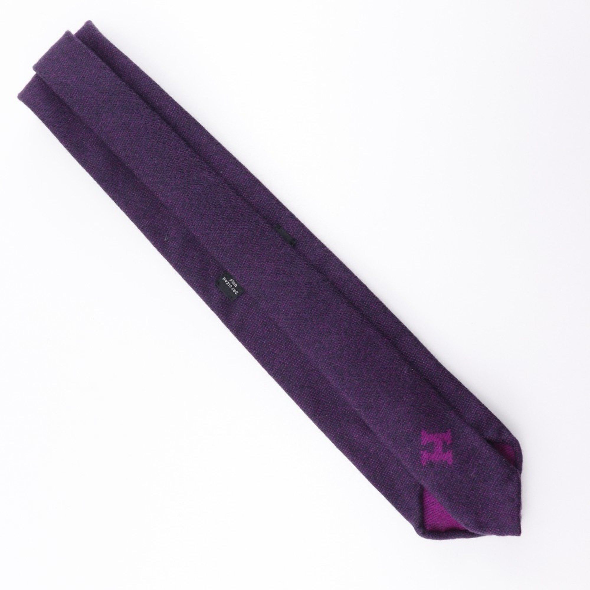 Hermes Hermes cashmere pink necktie for men Size ONE SIZE - 3 Thumbnail