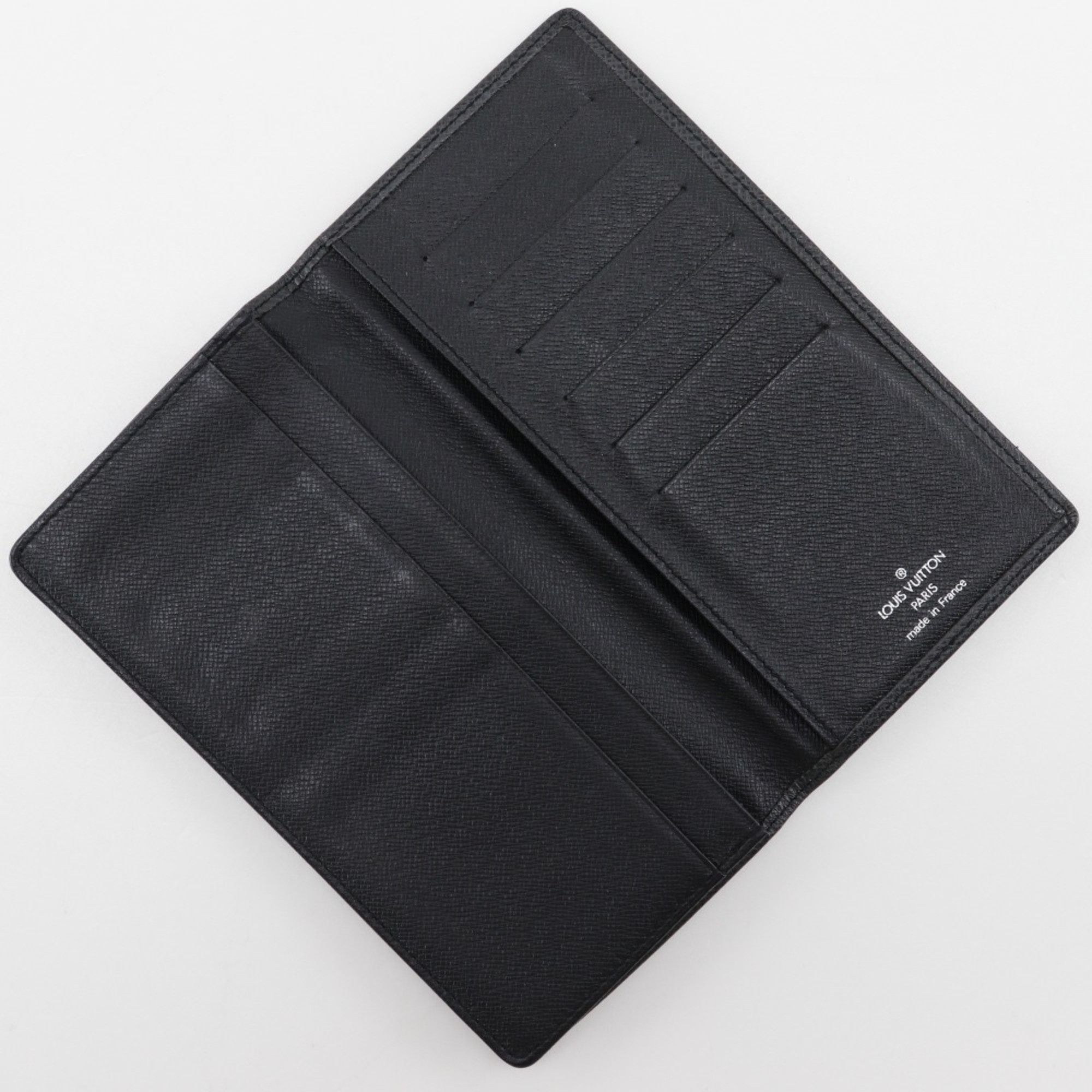 Louis Vuitton Louis Vuitton Porto Cartes Crdit Wallet M31002 Taiga Ardoise 2005 CT0075 Men's Size ONE SIZE - 5 Thumbnail
