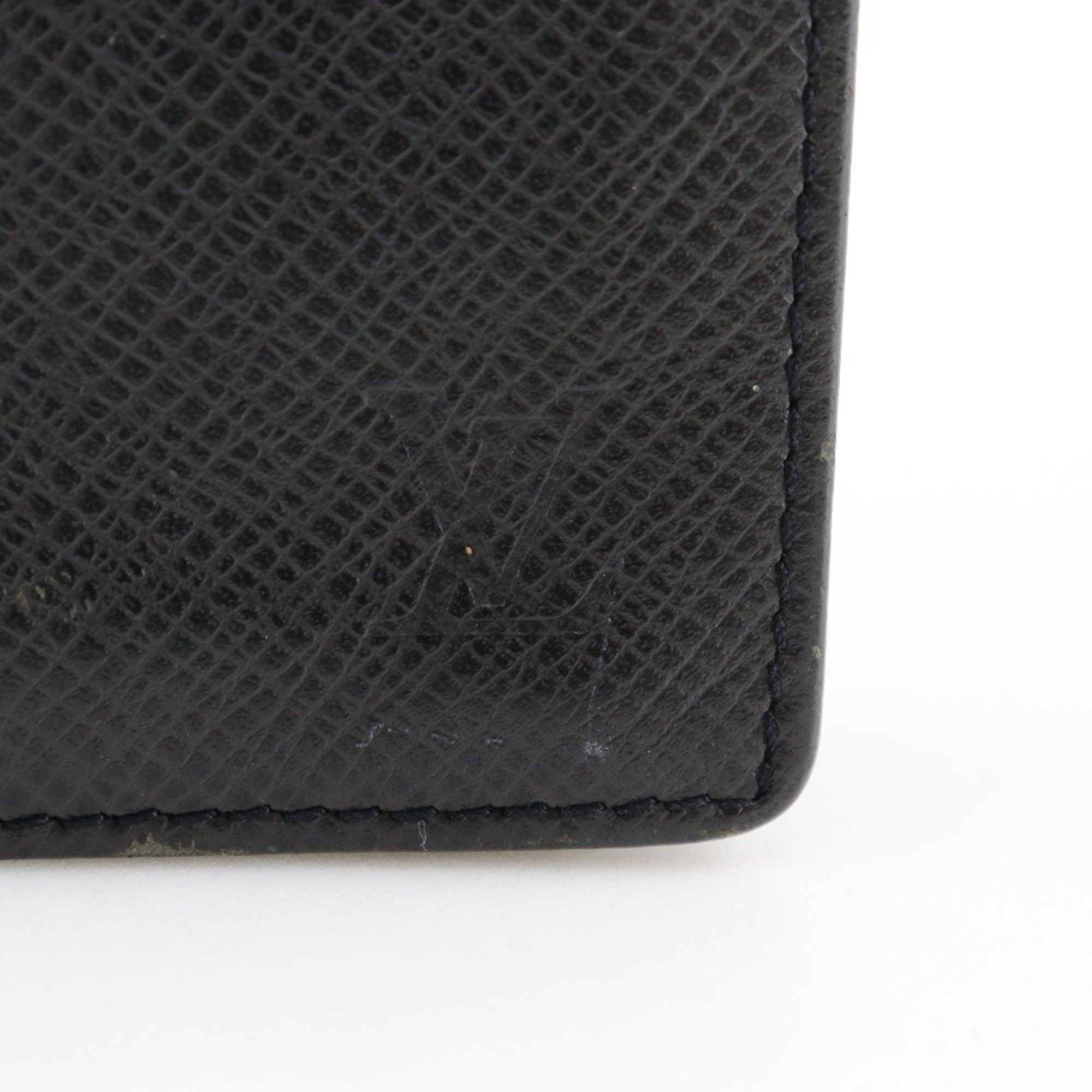 Louis Vuitton Louis Vuitton Porto Cartes Crdit Wallet M31002 Taiga Ardoise 2005 CT0075 Men's Size ONE SIZE - 11 Thumbnail