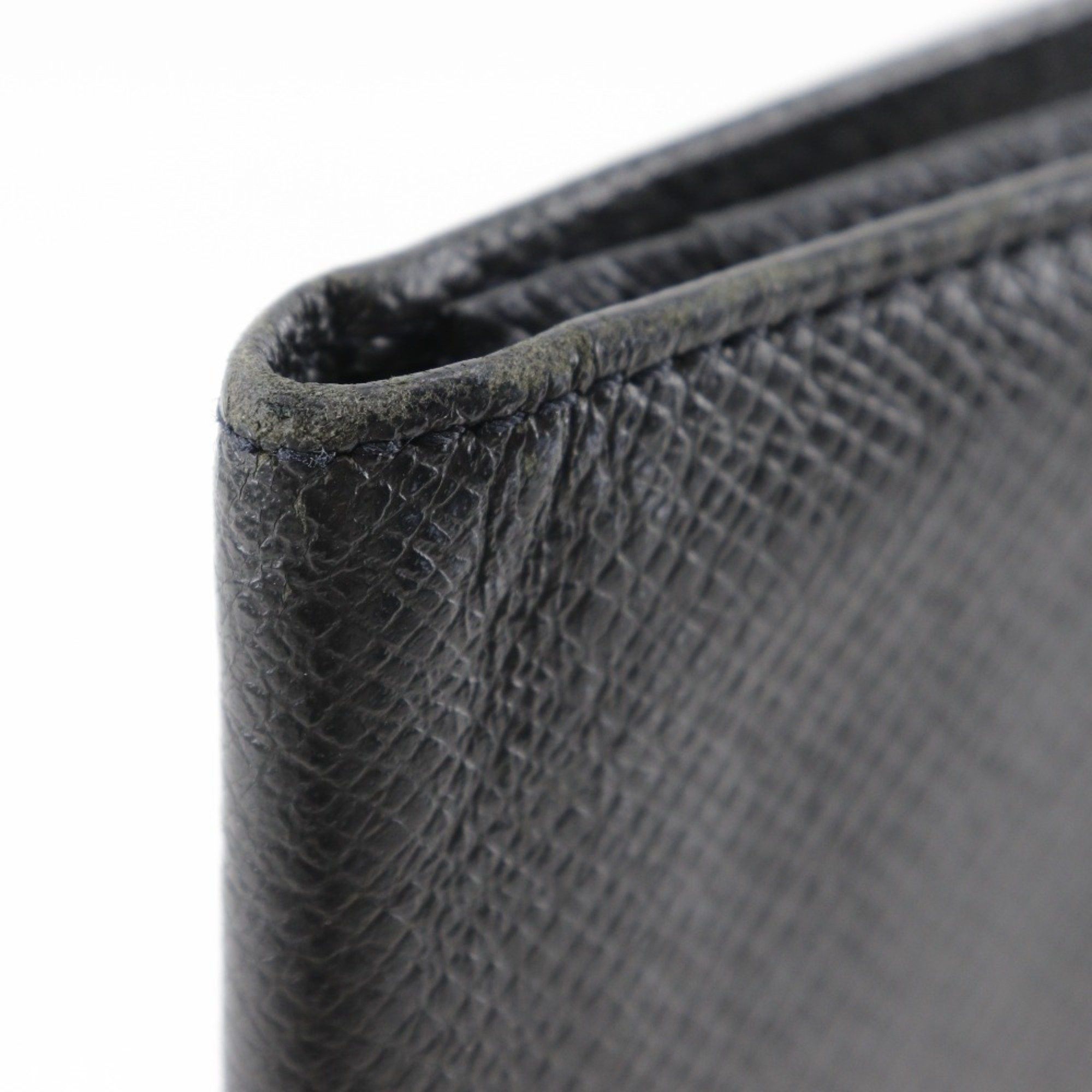 Louis Vuitton Louis Vuitton Porto Cartes Crdit Wallet M31002 Taiga Ardoise 2005 CT0075 Men's Size ONE SIZE - 9 Thumbnail