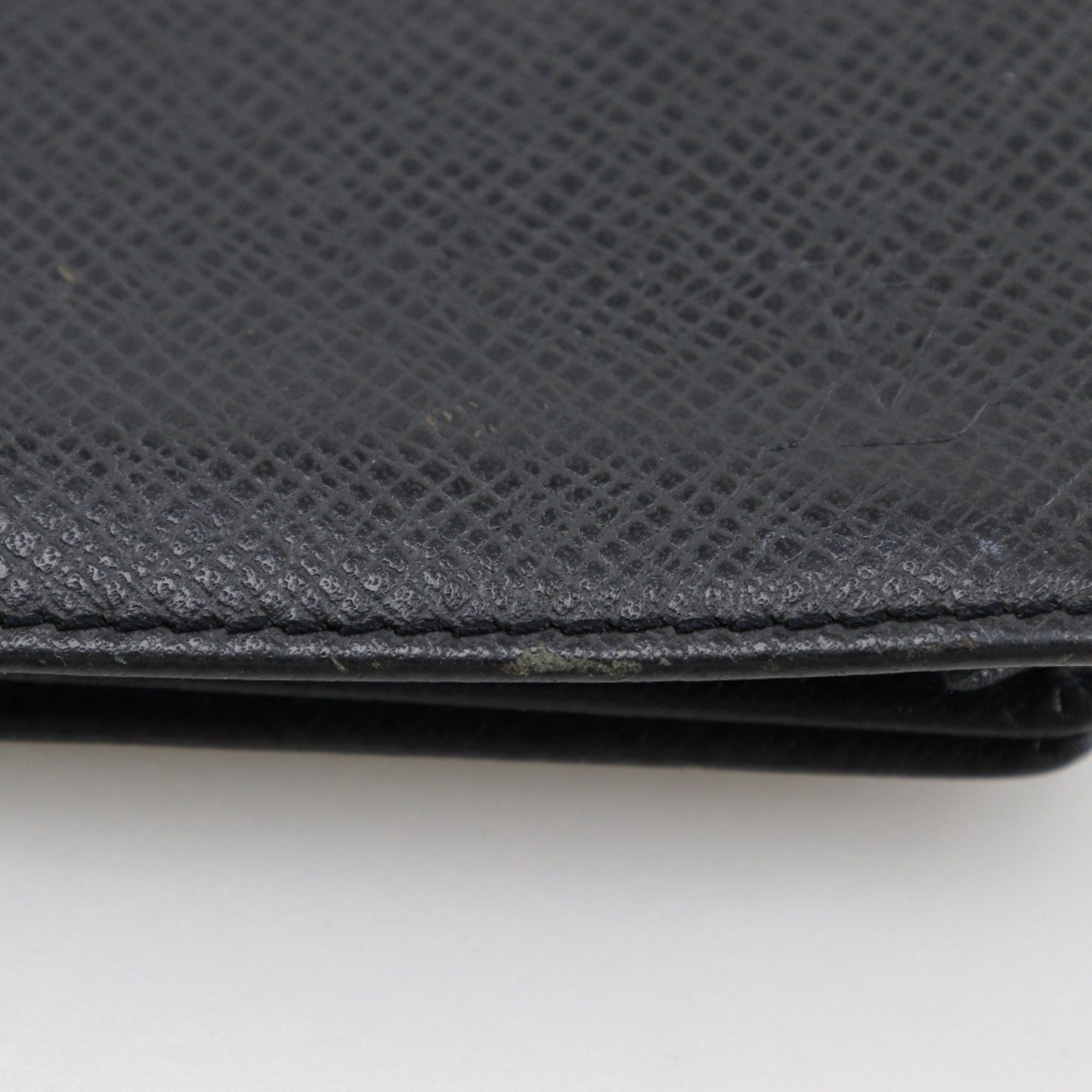 Louis Vuitton Louis Vuitton Porto Cartes Crdit Wallet M31002 Taiga Ardoise 2005 CT0075 Men's Size ONE SIZE - 8 Thumbnail