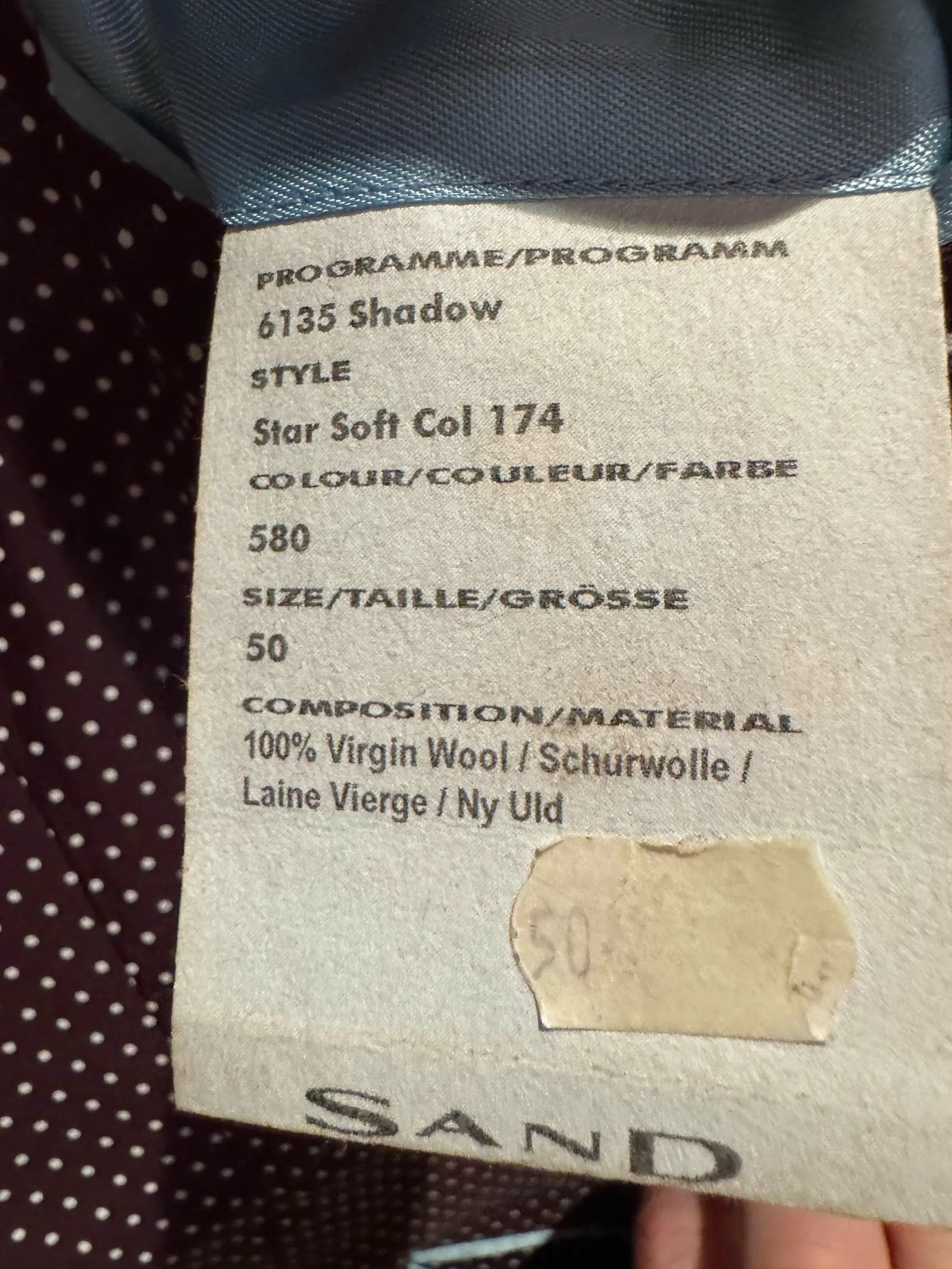 SAND Sand Star Blazer Size 42R - 3 Thumbnail