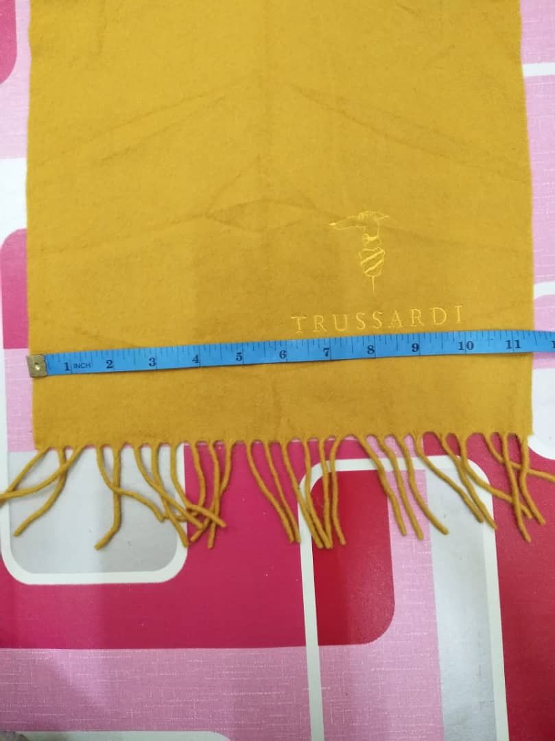 Trussardi Trussardi scarf Trussardi scarves Muffler lambswool Size ONE SIZE - 4 Thumbnail