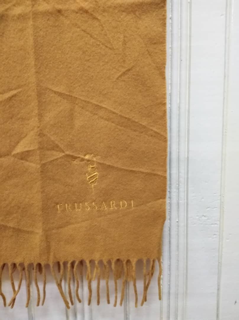 Trussardi Trussardi scarf Trussardi scarves Muffler lambswool Size ONE SIZE - 2 Thumbnail