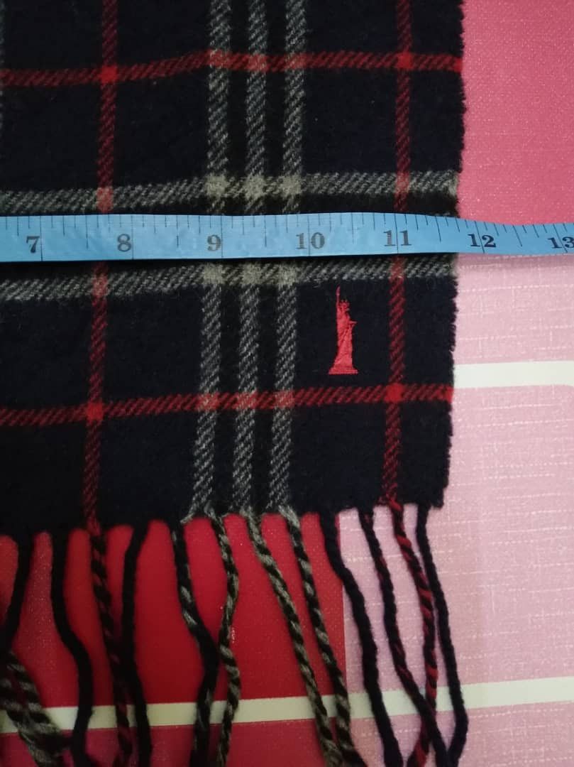 Liberty Vintage Scarf Liberty Scarves Muffler Checkered Size ONE SIZE - 4 Thumbnail