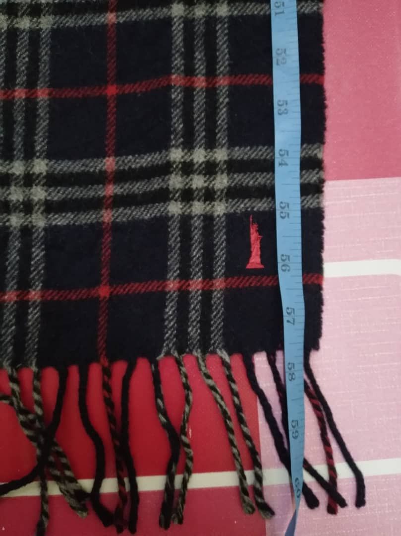 Liberty Vintage Scarf Liberty Scarves Muffler Checkered Size ONE SIZE - 5 Thumbnail