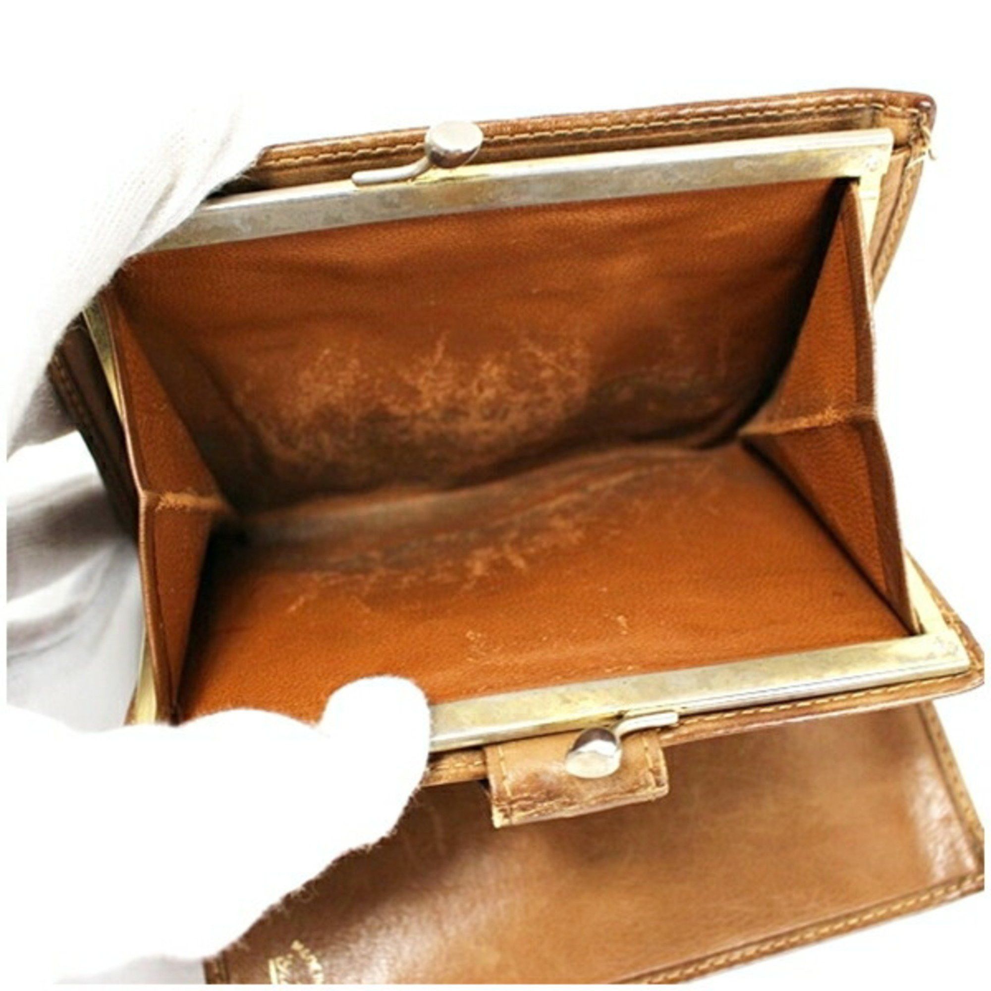 Gucci Gucci Bi-fold Wallet Brown GUCCI Men's Size ONE SIZE - 6 Thumbnail