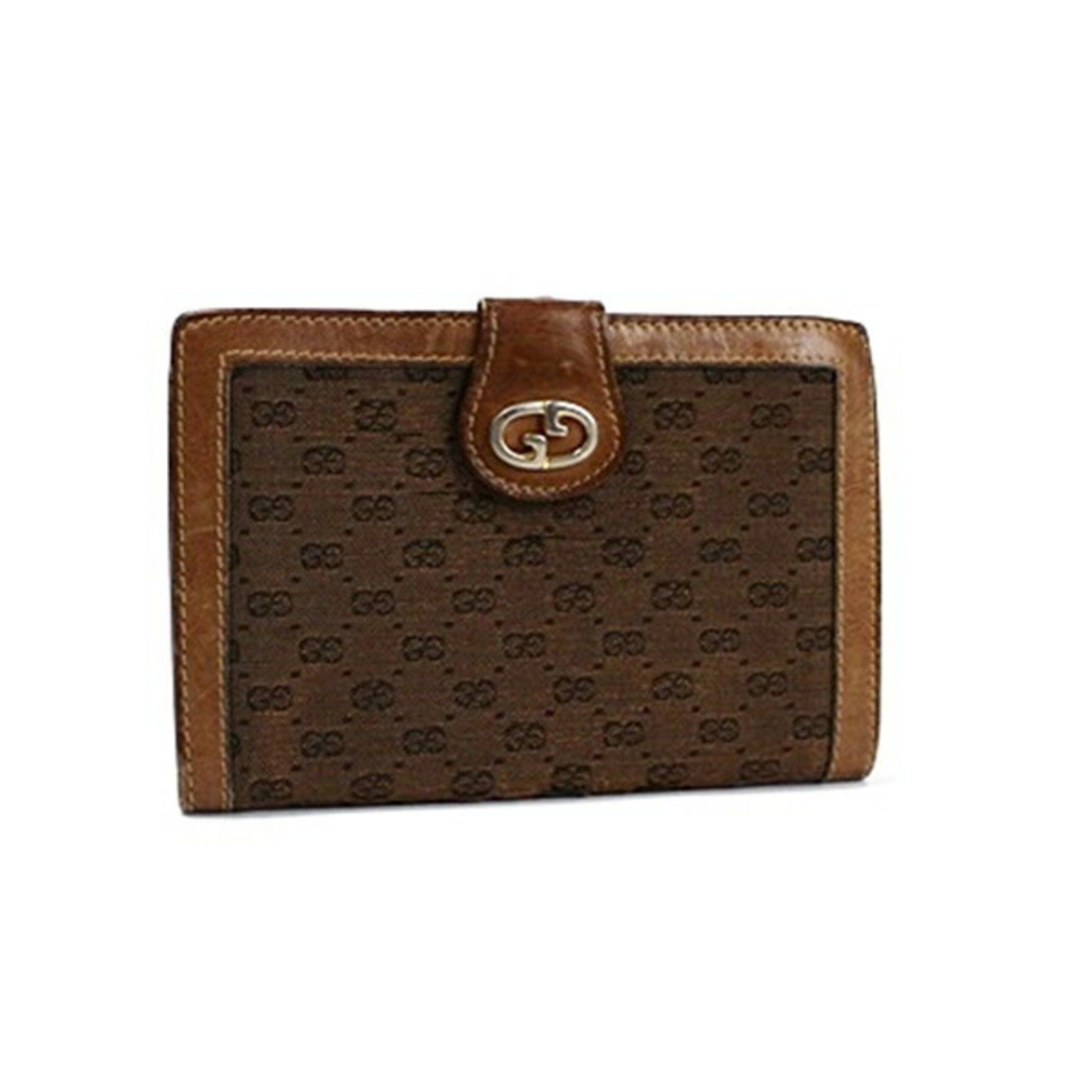 Gucci Gucci Bi-fold Wallet Brown GUCCI Men's Size ONE SIZE - 2 Thumbnail