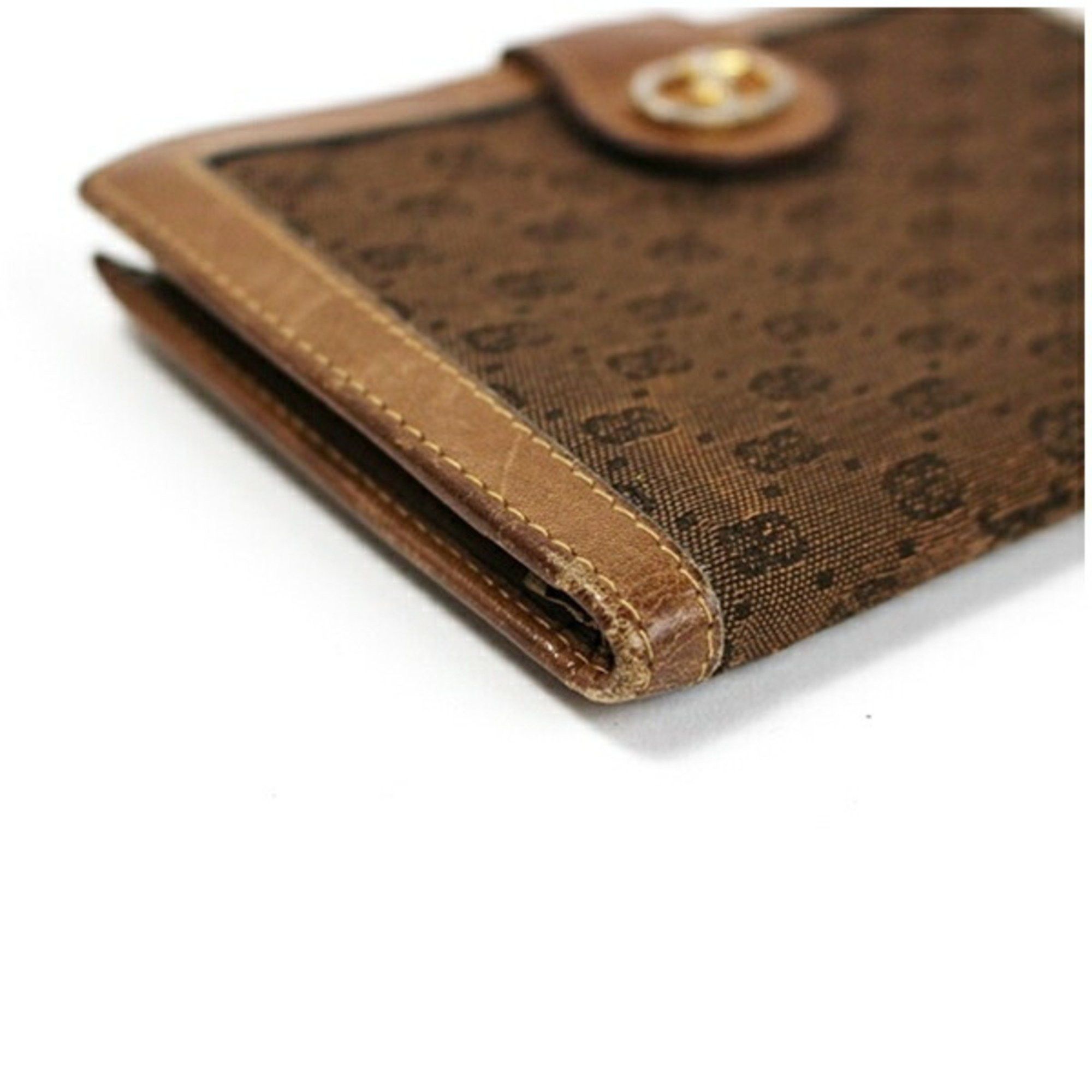 Gucci Gucci Bi-fold Wallet Brown GUCCI Men's Size ONE SIZE - 8 Thumbnail