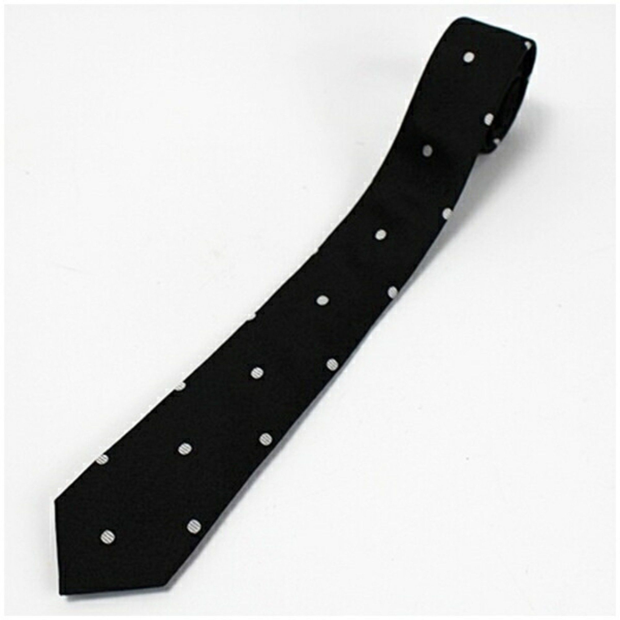 Yves Saint Laurent Yves Saint Laurent Saint Laurent tie, polka dot pattern, SAINT LAURENT, men's, slim fit Size ONE SIZE - 7 Thumbnail