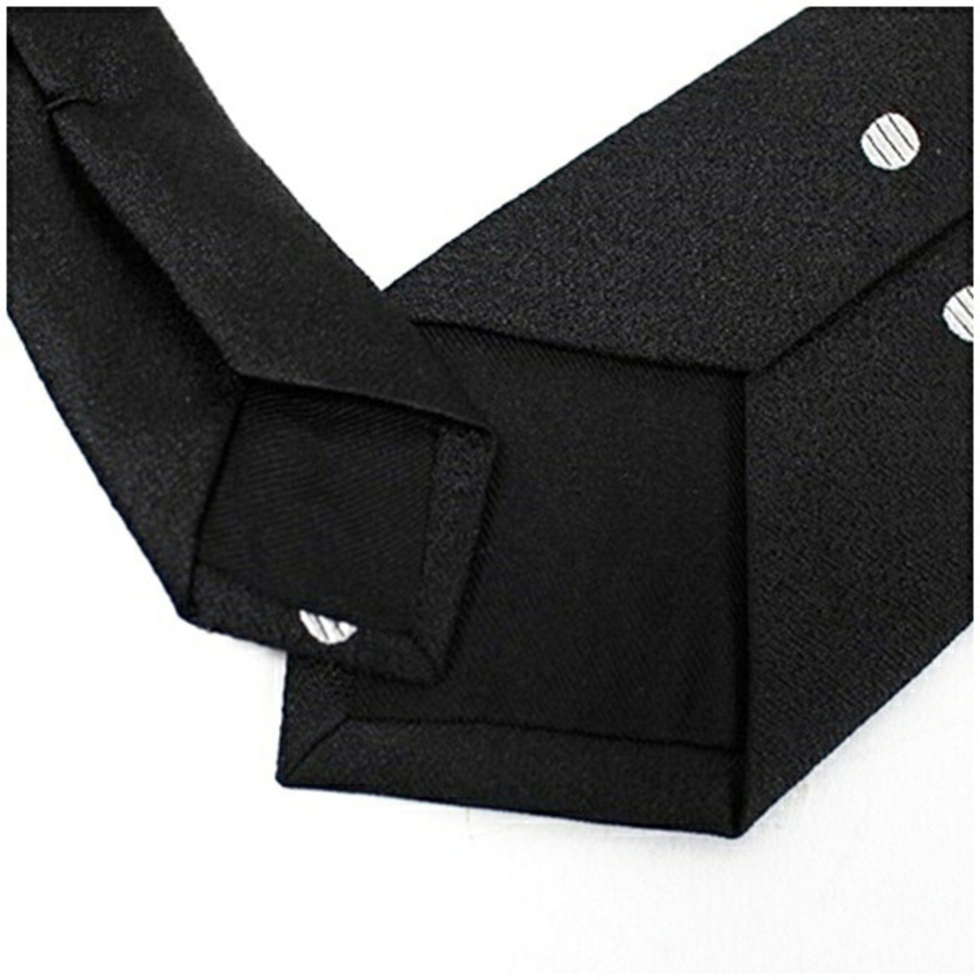 Yves Saint Laurent Yves Saint Laurent Saint Laurent tie, polka dot pattern, SAINT LAURENT, men's, slim fit Size ONE SIZE - 5 Thumbnail