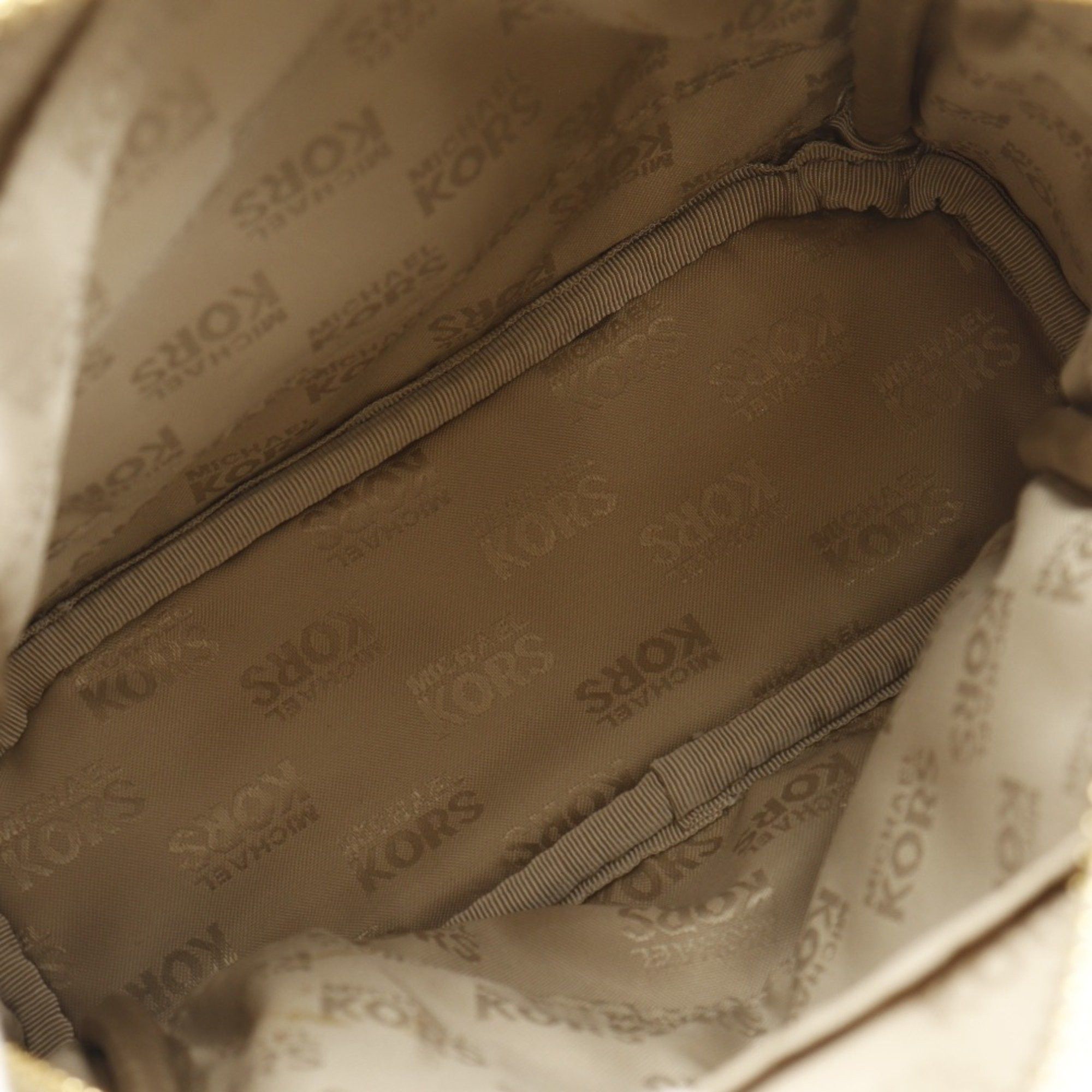 Michael Kors Michael Kors Mini Backpack, Backpack/Daypack, Studs, 35T7GAYB0B, PVC, White, 3way Women's Size ONE SIZE - 6 Thumbnail