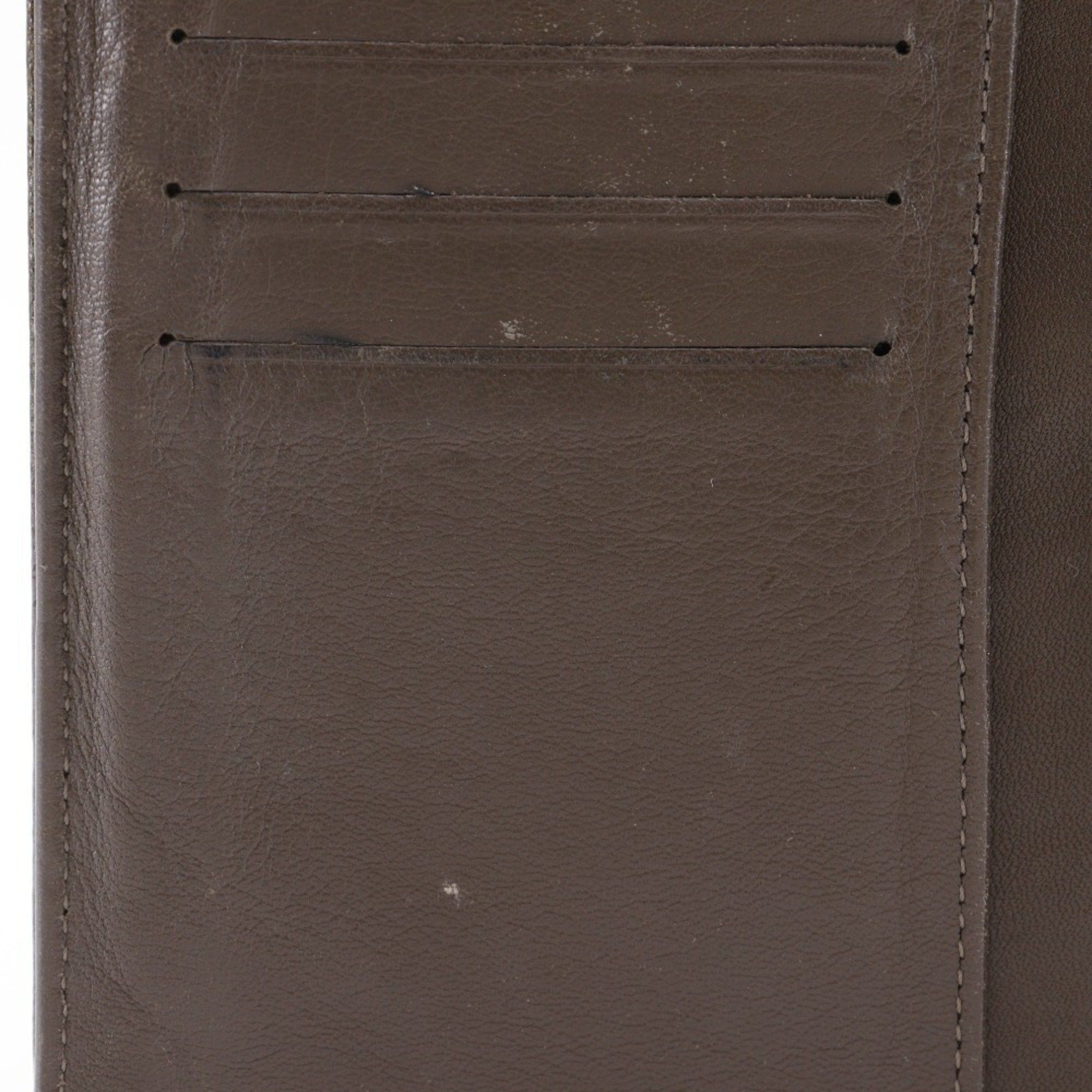 Chanel CHANEL COCO Mark Long Wallet Enamel Bronze Women's Size ONE SIZE - 10 Thumbnail